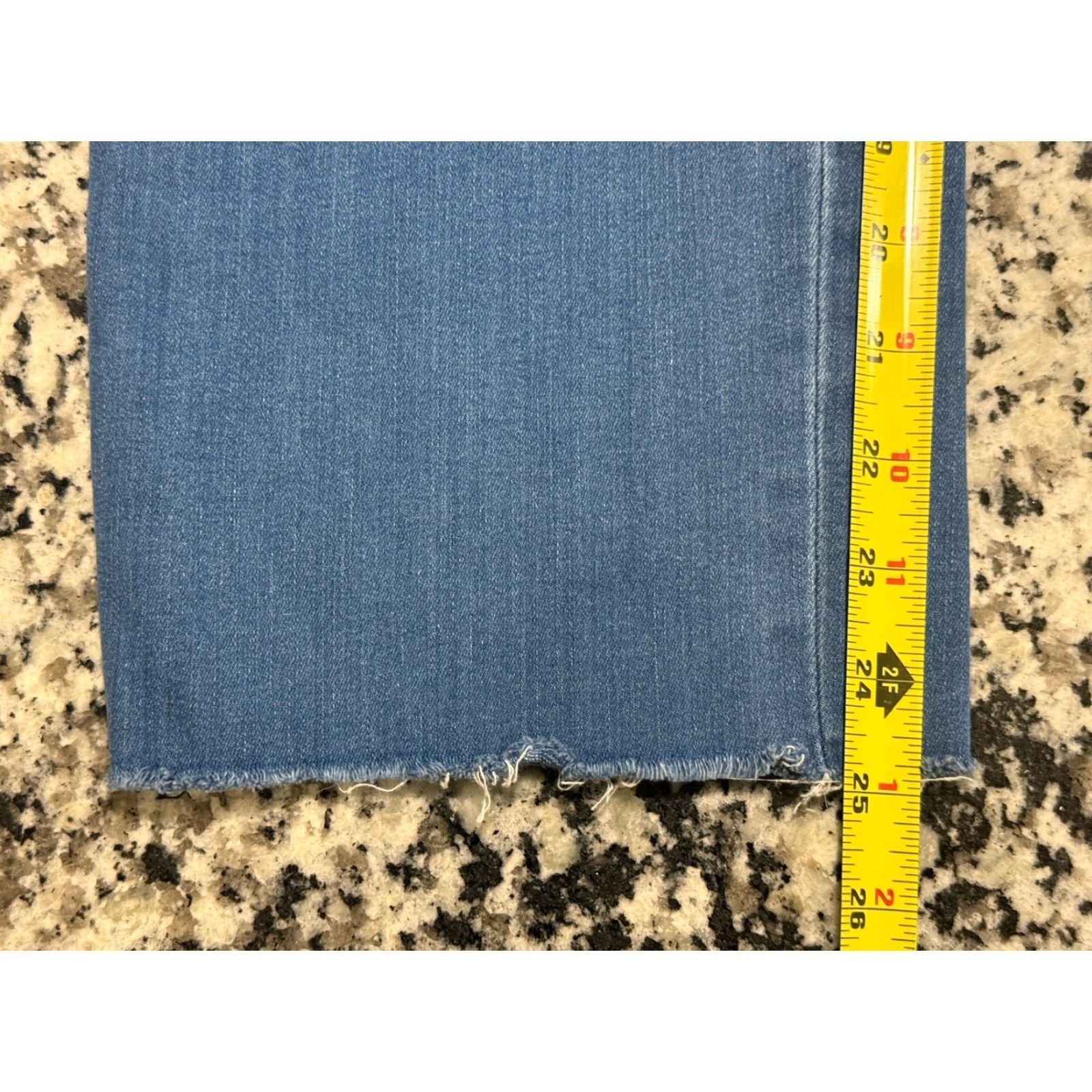 Frank & Eileen VINTAGE Frank & Eileen Women’s Cropped Jeans Size 4 Blue Stretch Denim Pants Size 27" / US 4 / IT 40 - 3 Thumbnail