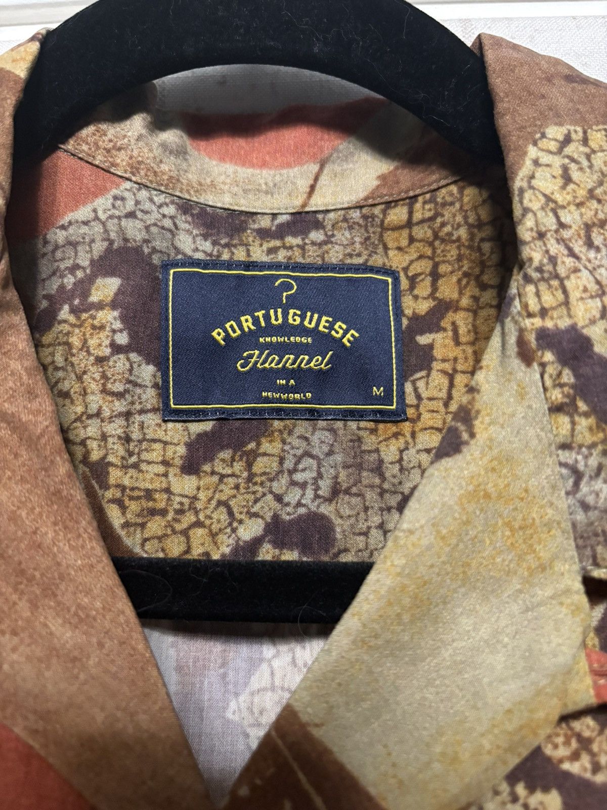 Portuguese Flannel Portuguese flannel Tencel camp collar Size US M / EU 48-50 / 2 - 2 Thumbnail