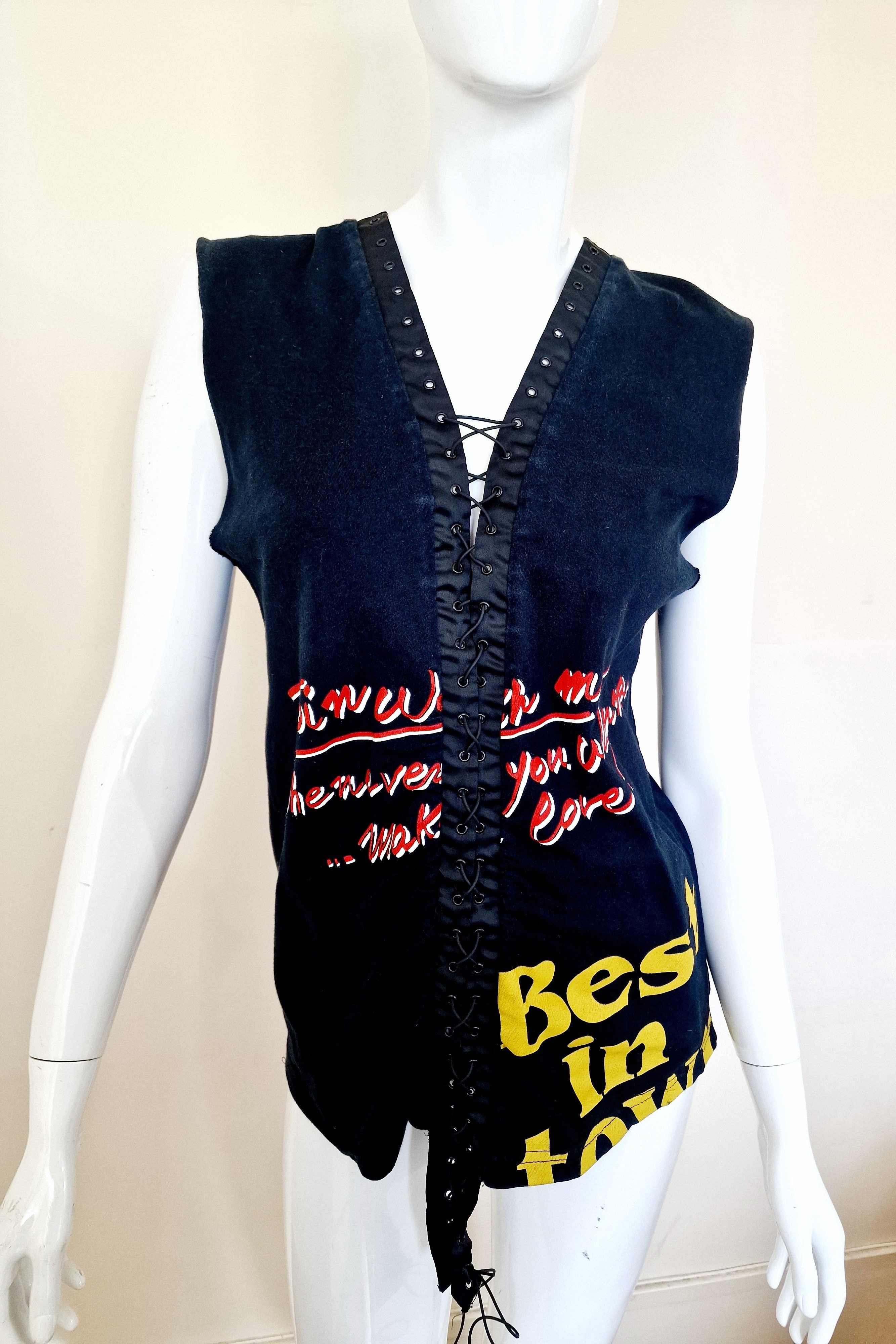 D&G Dolce Gabbana Lace Best in Town Up Bustier Corset Top