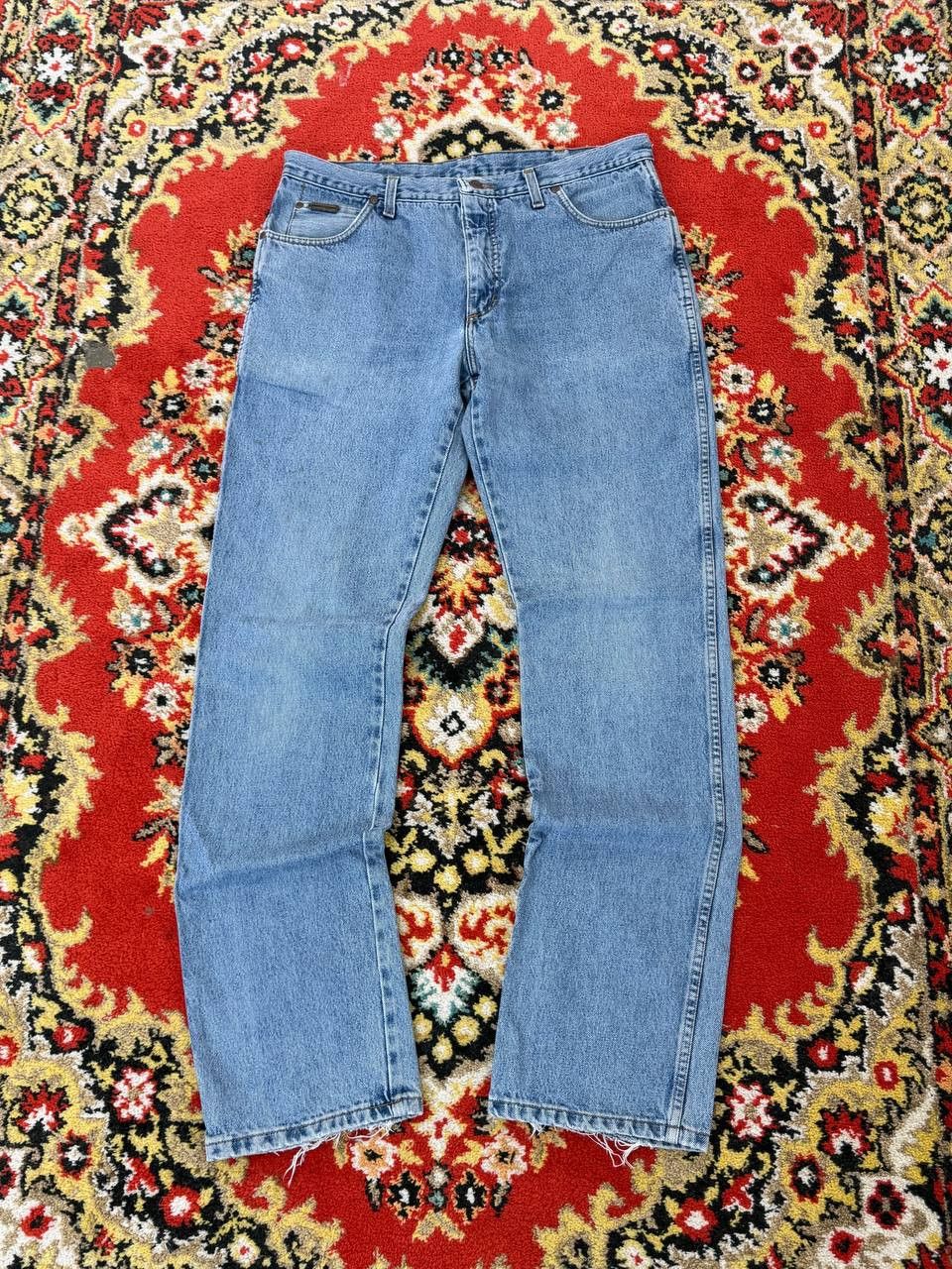 Wrangler Vintage Wrangler Straight Fit Jeans if6was style Size US 33 - 6 Thumbnail