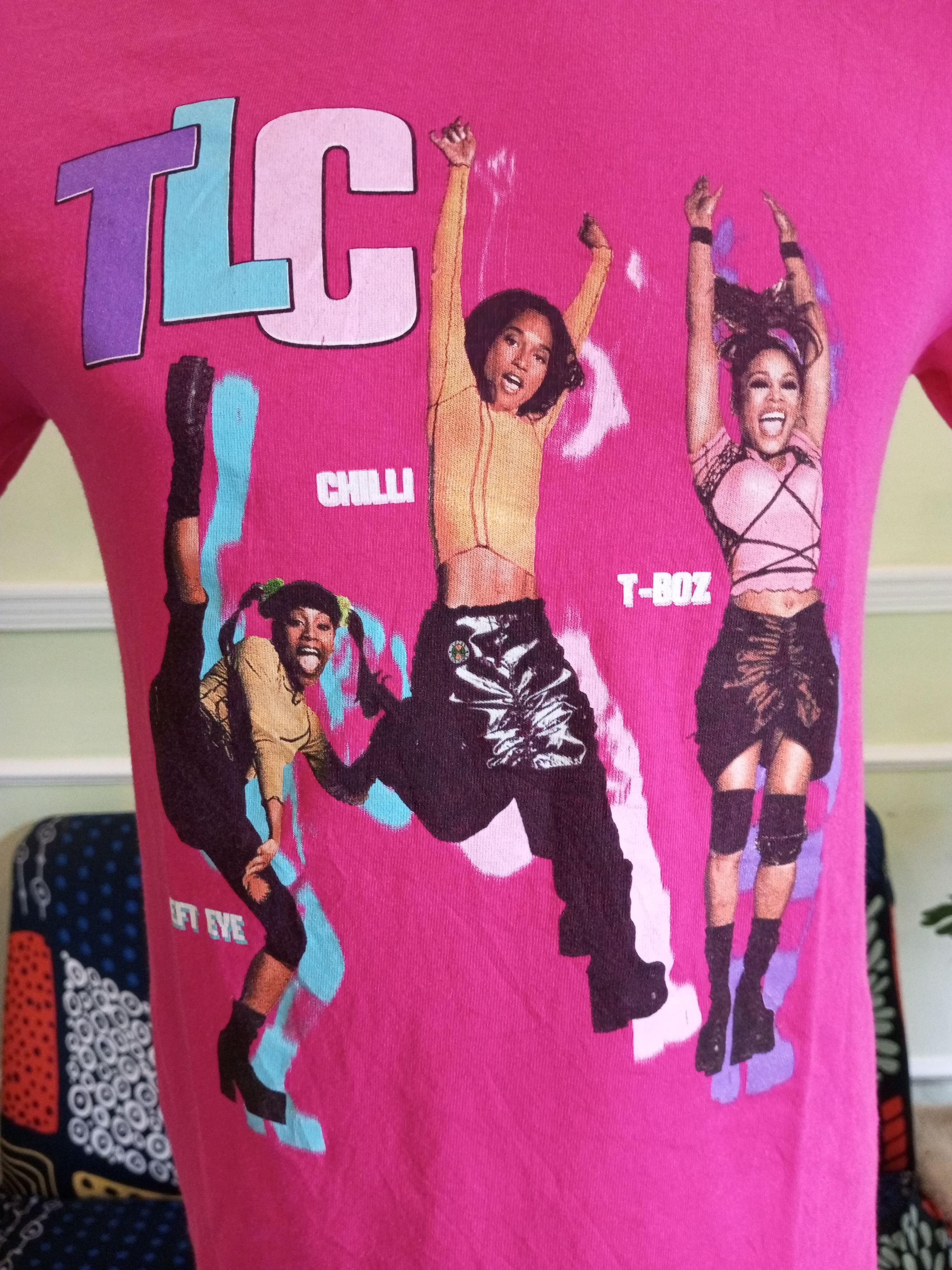 Band Tees Vintage 90s TLC group hip-hop tees Size S / US 4 / IT 40 - 3 Thumbnail