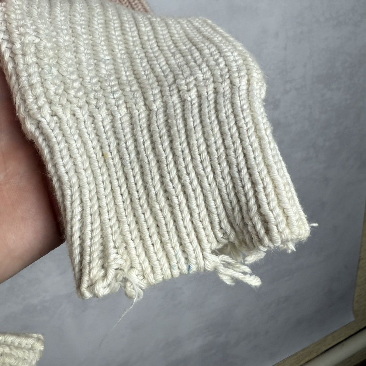 Zadig & Voltaire Zadig&Voltaire Kary Cow Distress Cotton Wool Knit Sweater Size XS / US 0-2 / IT 36-38 - 16 Thumbnail