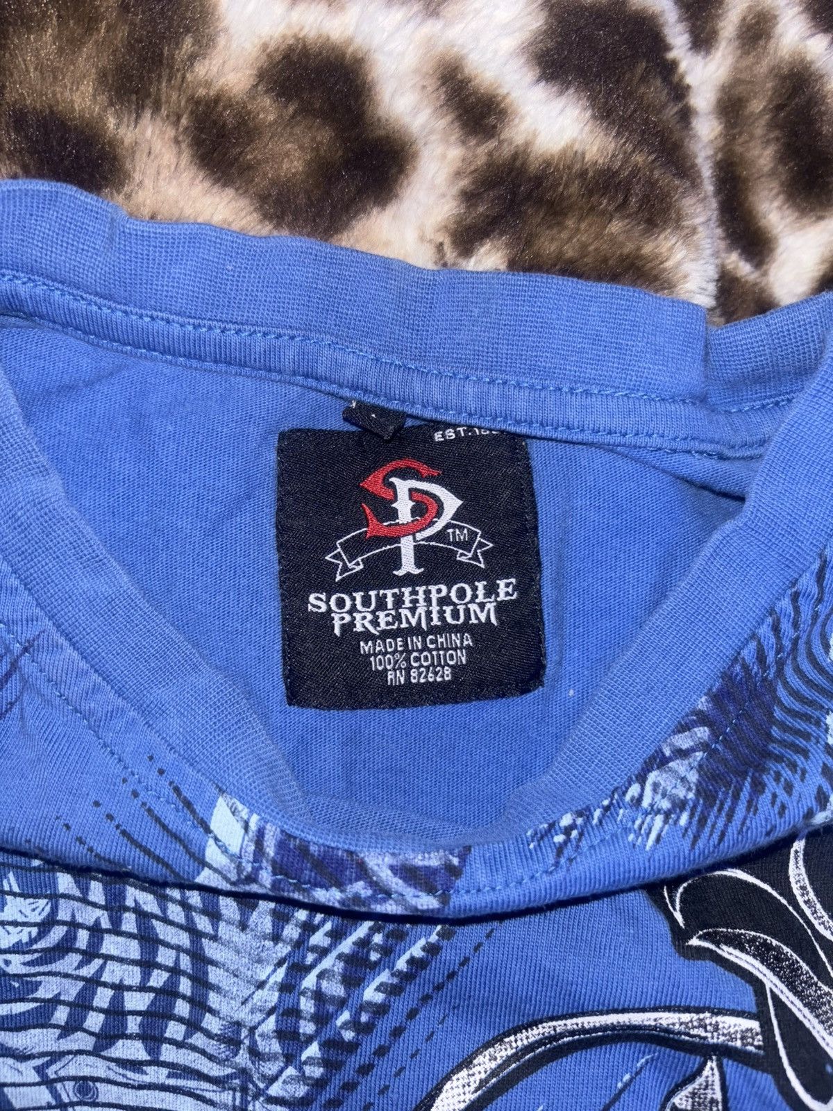 Southpole blue Y2K South pole t shirt Size US L / EU 52-54 / 3 - 2 Thumbnail