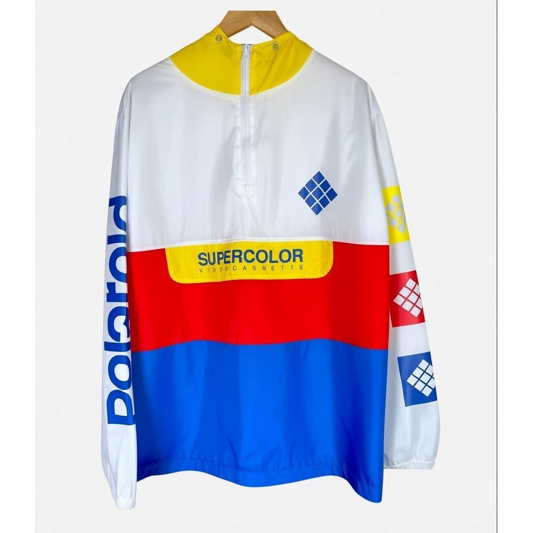 Polaroid Polaroid Supercolor Videocassette Mens XL Lightweight Jacket Size US XL / EU 56 / 4 - 1 Thumbnail