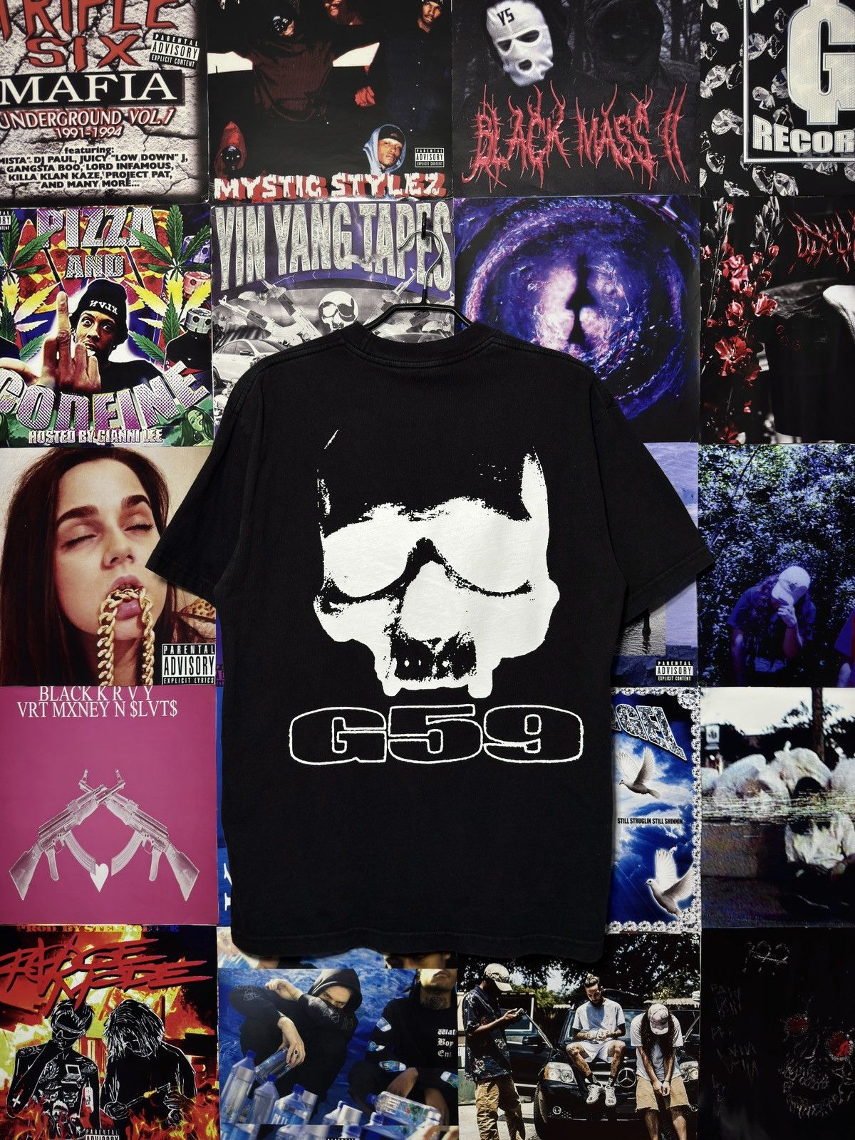 G59 Records G59 White Logo Shirt Size US M / EU 48-50 / 2 - 1 Thumbnail