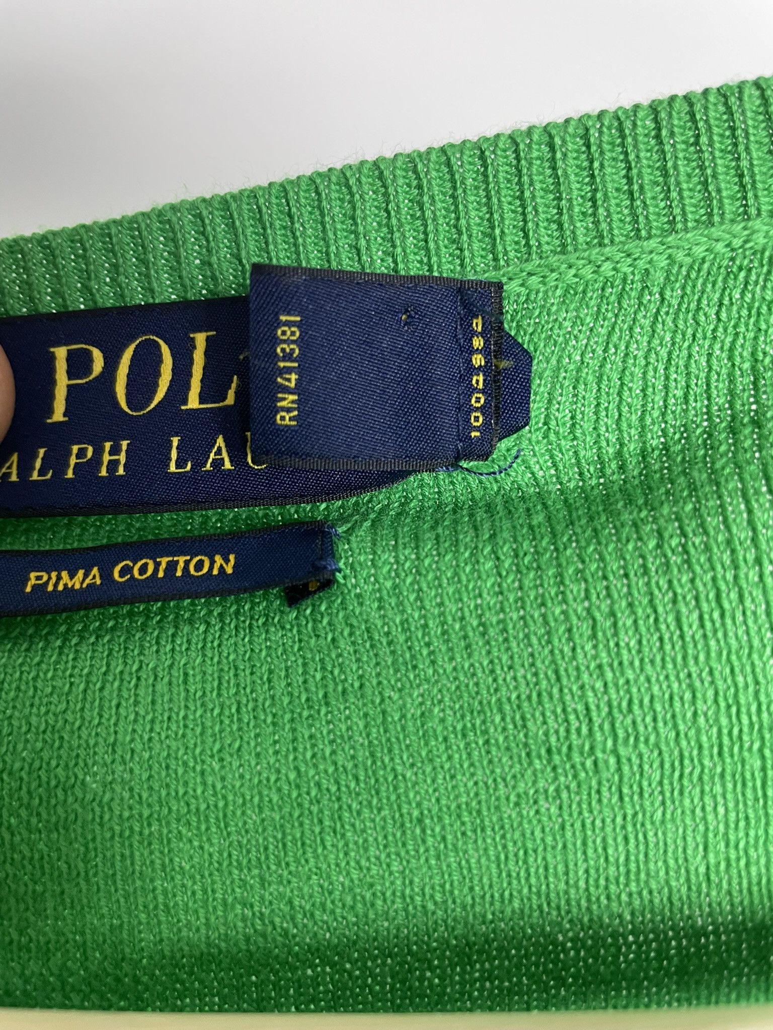 Ralph Lauren Ralph Lauren V-Neck Sweater Size US XL / EU 56 / 4 - 11 Thumbnail