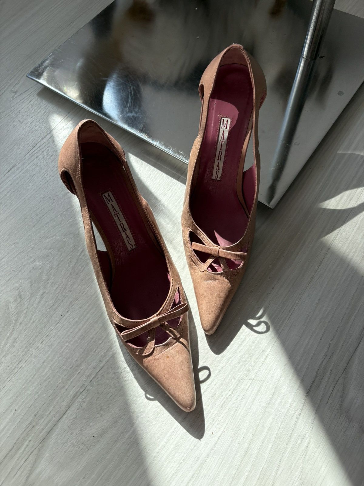 Vintage Vintage leather heels Size US 7.5 / IT 37.5 - 17 Thumbnail