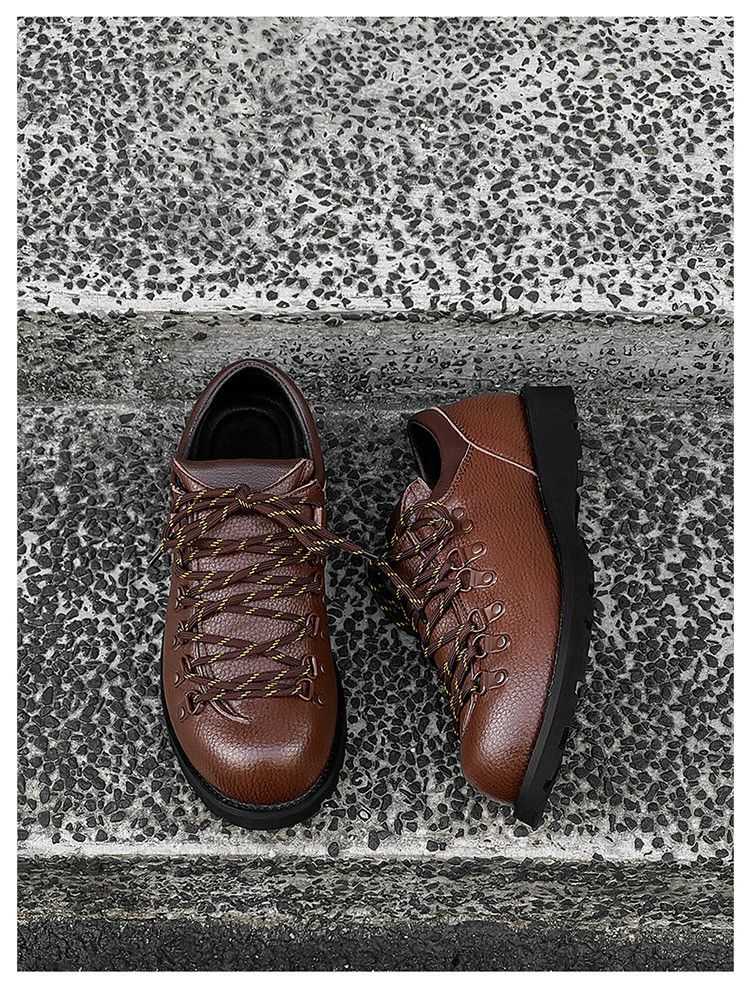 Vintage Unisex outdoor utility workwear mountain hiking boots shoes Size US 10 / EU 43 - 5 Thumbnail