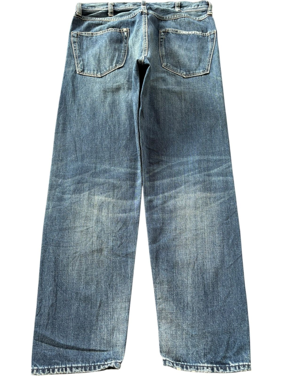 Dsquared2 Vintage Japanese Brand Patchwork Selvedge Jeans Size 30" / US 8 / IT 44 - 2 Thumbnail