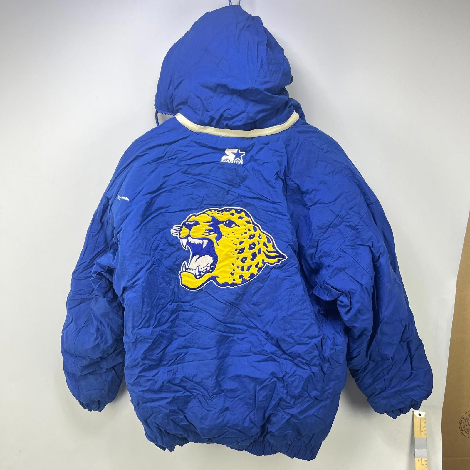 Starter Vintage 90s Starter Southern Uni Jaguars A&M Jacket Large Size ONE SIZE - 1 Thumbnail