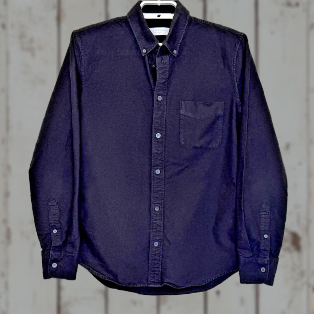 Everlane Everlane Shirt Mens Small Black Long Sleeve Collared Cotton Button Down Size US S / EU 44-46 / 1 - 1 Thumbnail