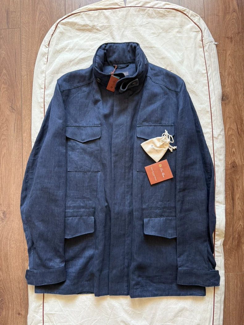 Loro Piana Loro Piana Linen Traveller Jacket- Size US L / EU 52-54 / 3 - 1 Thumbnail