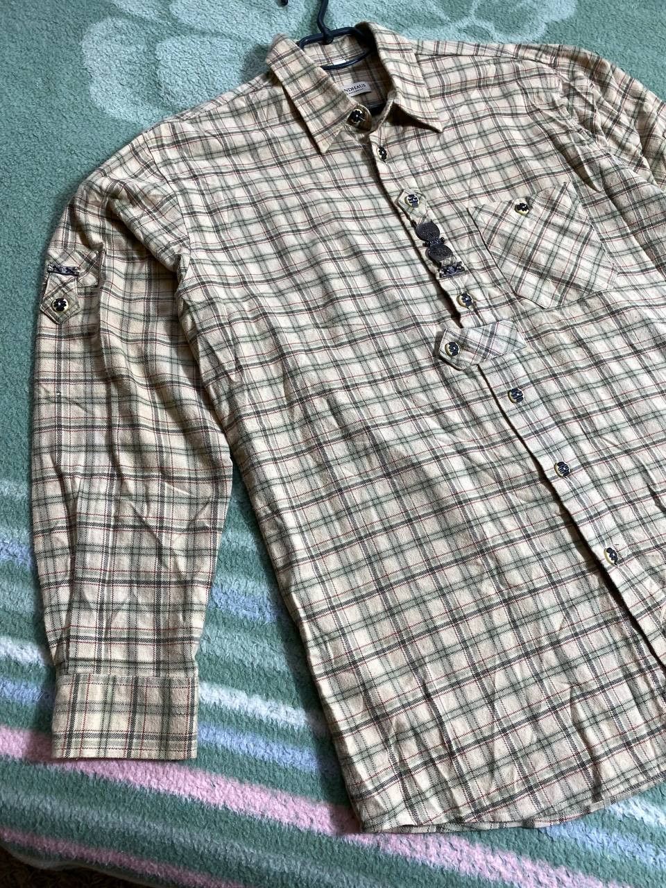Vintage Vintage Men’s Button Up Shirt Flannel Size US L / EU 52-54 / 3 - 10 Thumbnail