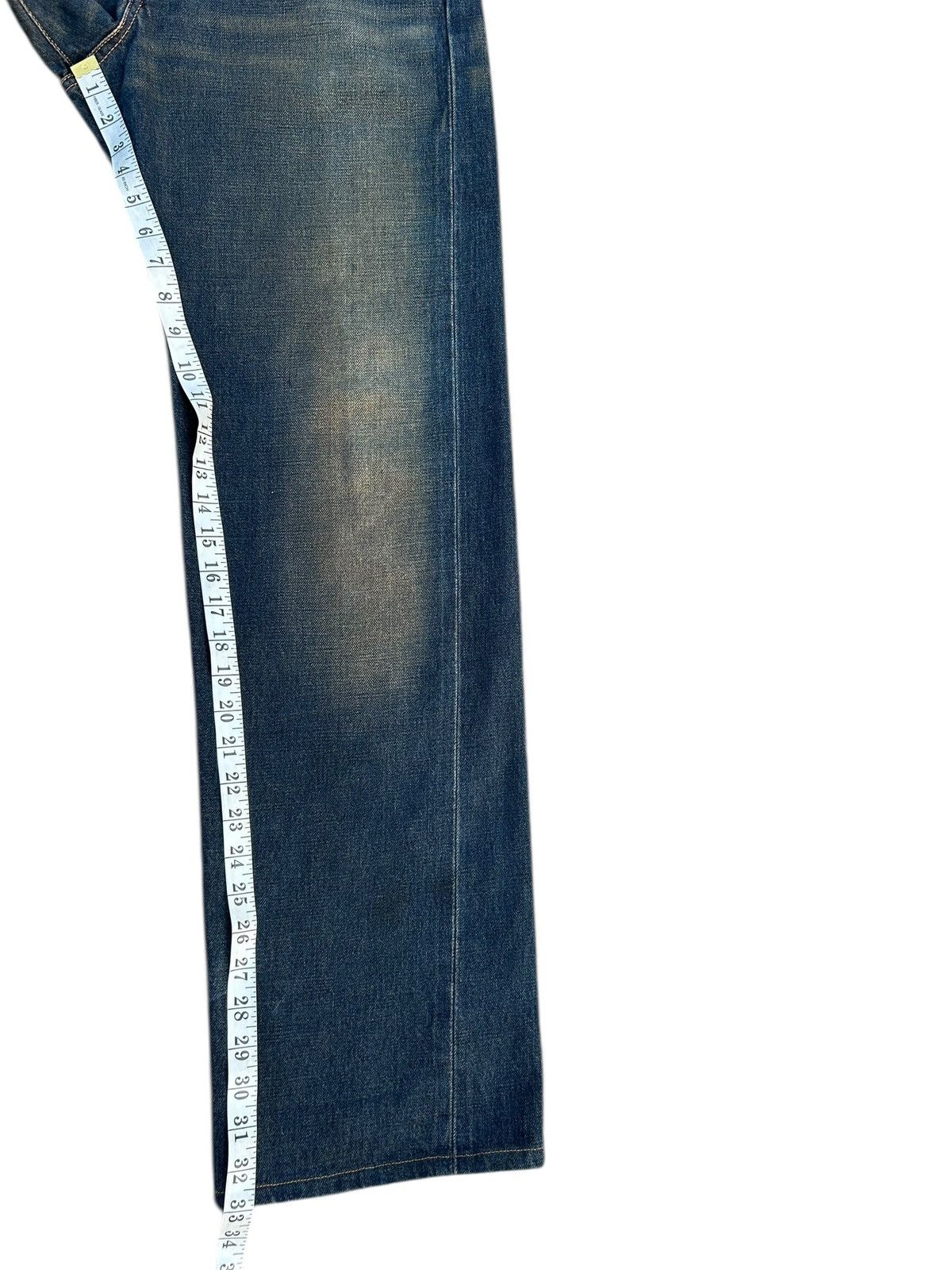 Kapital Vintage Edwin 505X Selvedge Baggy Rusty Distressed Denim Size US 31 - 18 Thumbnail