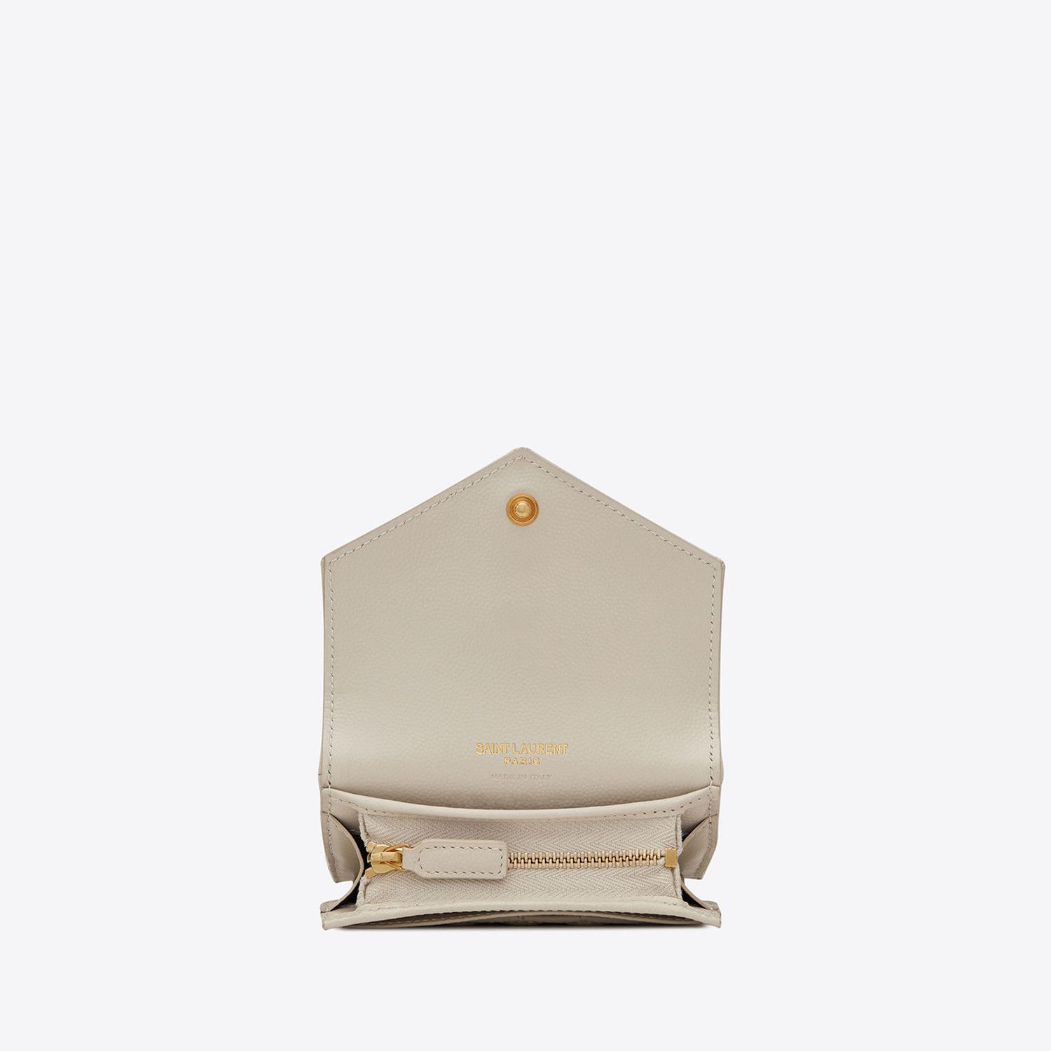 Off-White o1b1hav110125 Size: OS / Envelope Flap Card Case Soft Cream Size ONE SIZE - 4 Thumbnail
