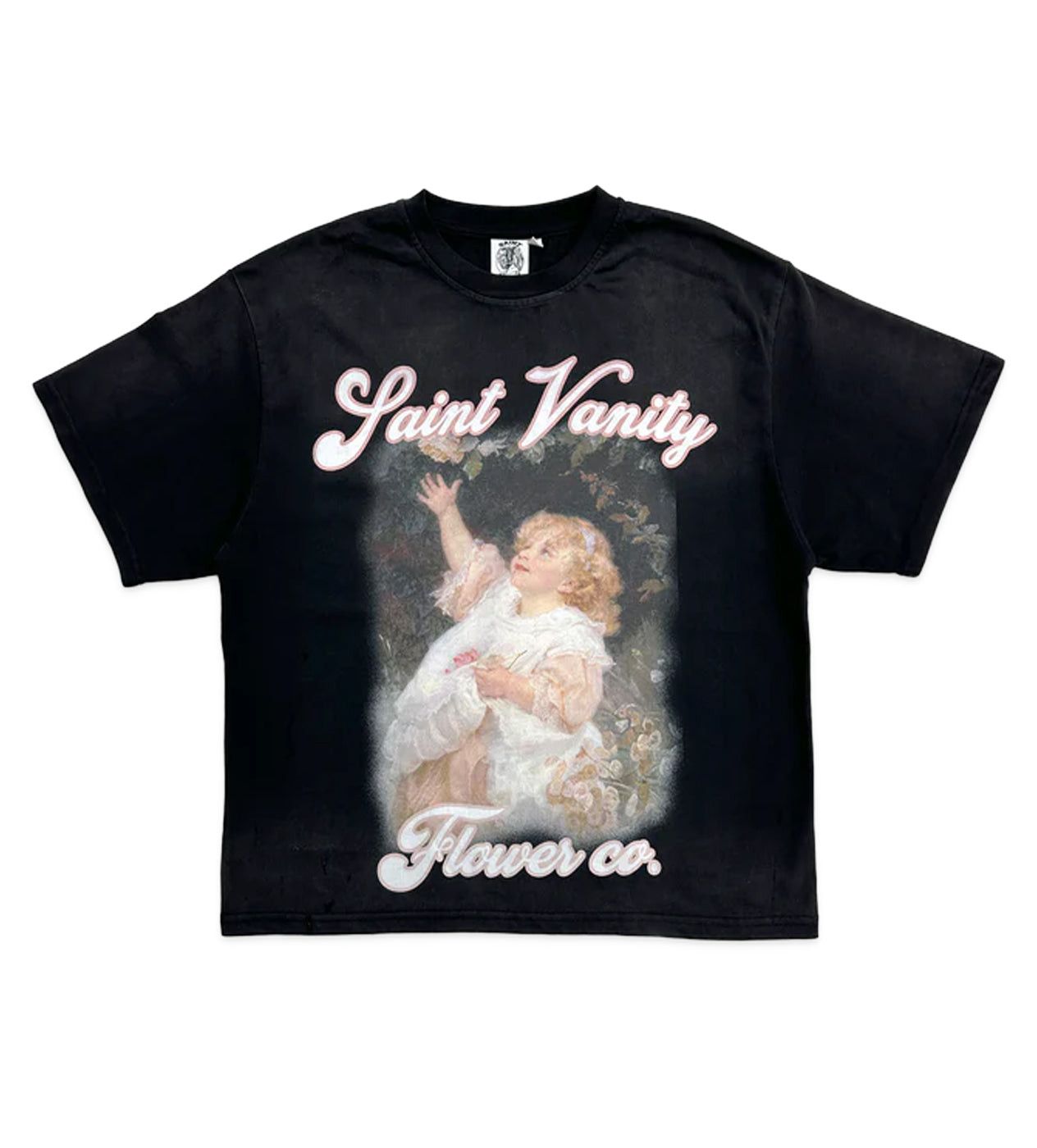 Saint Vanity Flower Girl Tee Black Size US L / EU 52-54 / 3 - 1 Preview