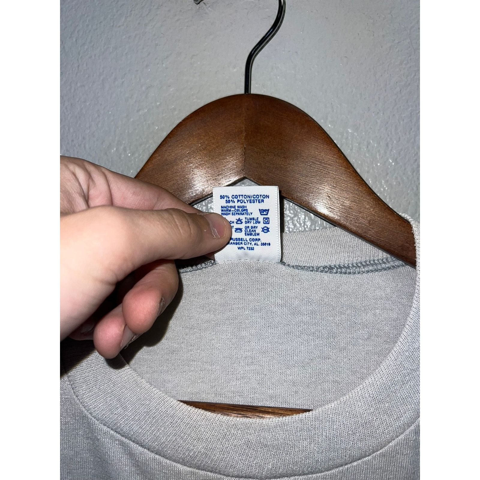 Jerzees Vintage Semper Shirt En Obscurus Specialized Air Logistics Size US L / EU 52-54 / 3 - 7 Thumbnail