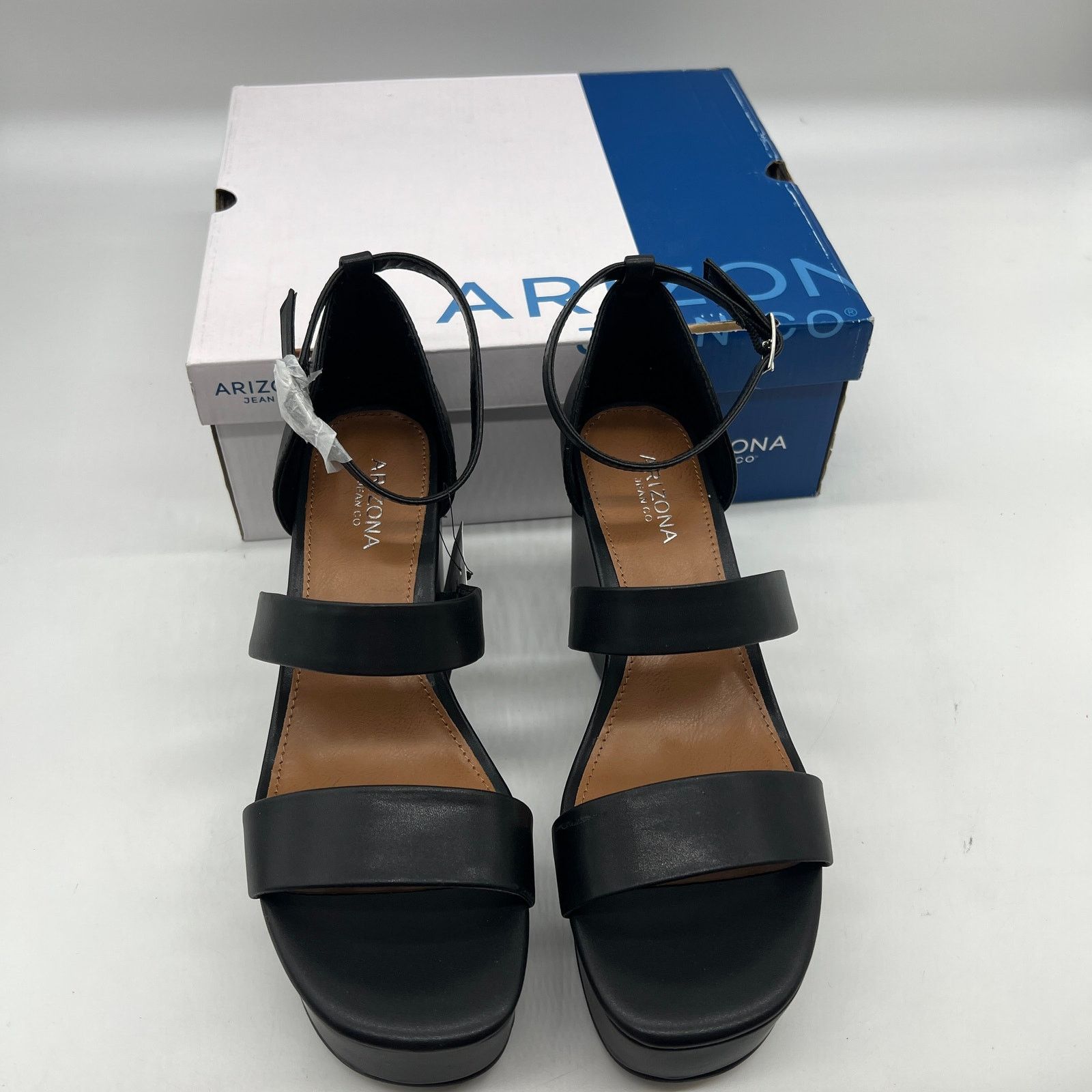 Other Arizona Jean Co Womens Junno Heeled Sandals Black Size 9M Size US 9 / IT 39 - 2 Thumbnail