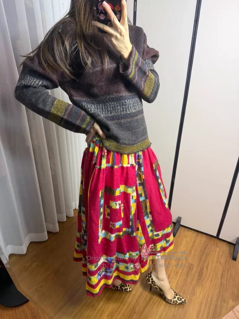 Comme des Garcons Comme Des Garcons size M Wool Pant Skirt Size 22" - 7 Thumbnail