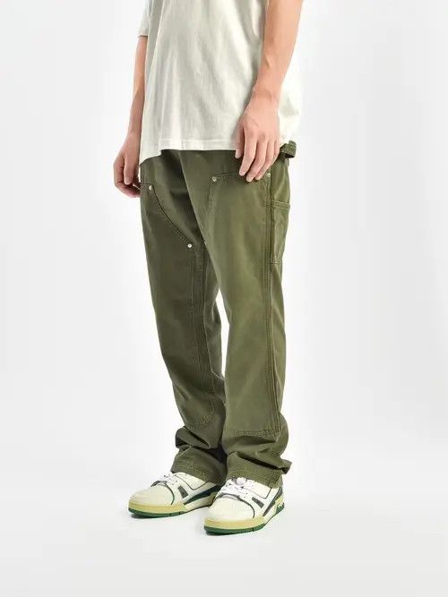 Japanese Brand × Vintage multi function fade work carpenter flared cargo pants Size US 34 / EU 50 - 2 Thumbnail