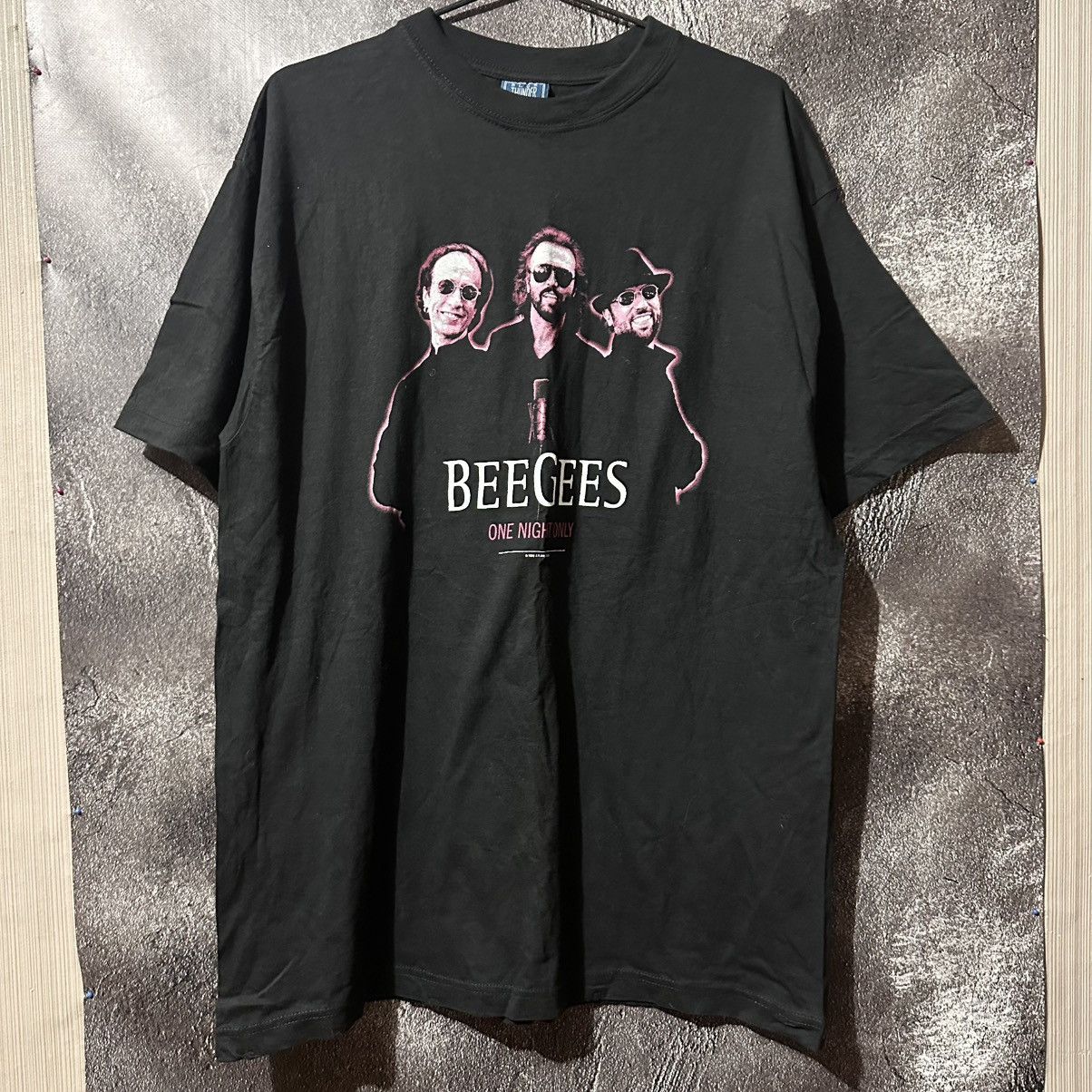 Other Beegees Tee T Shirt Vintage 1998 One Night Only Size US L / EU 52-54 / 3 - 1 Thumbnail