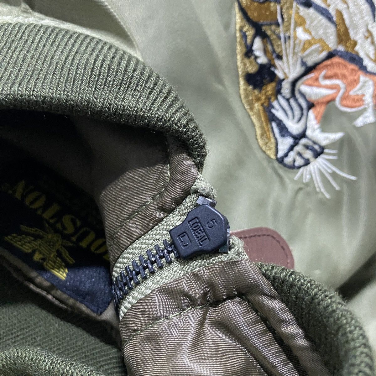 Japanese Brand Houston MA-1 Flight Jacket Size US M / EU 48-50 / 2 - 10 Thumbnail