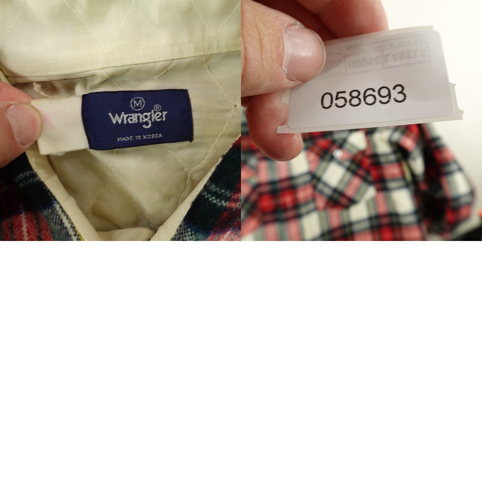 Wrangler VINTAGE Wrangler Shirt Mens M Red Plaid Flannel Shacket Western Quilted Lined Shirt Button-Up 90s Cowboy Outdoor Men Size US M / EU 48-50 / 2 - 8 Thumbnail