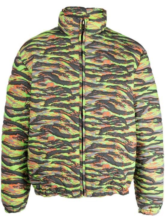 ERL Men Bubble Jackets ERL06C003 GREENTAVECAMO Green