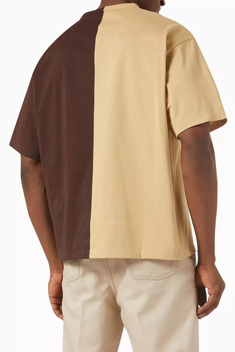 Valentino o1y0525 Logo T-Shirt in Brown/Beige Size US S / EU 44-46 / 1 - 3 Thumbnail