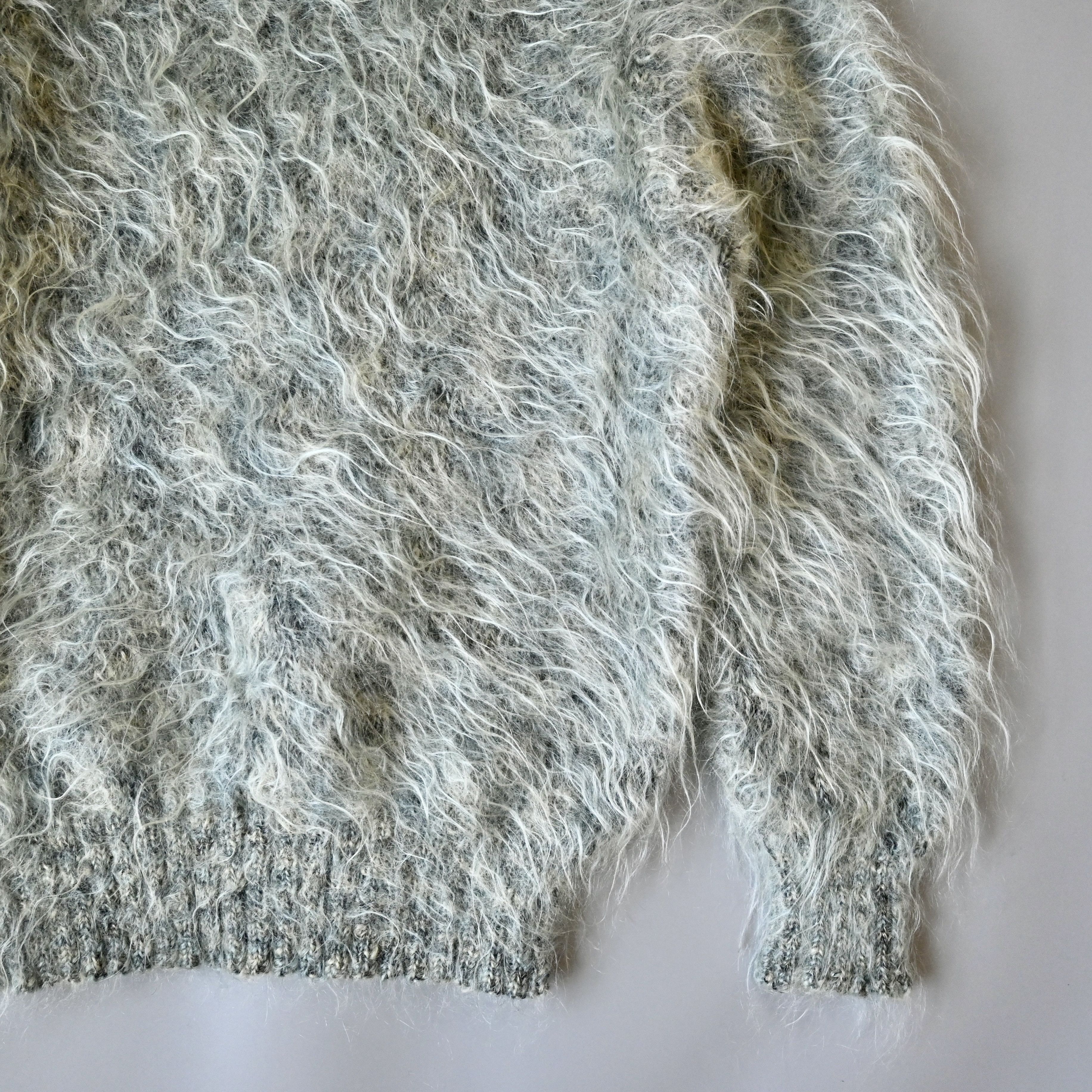 Vintage Super hairy, vintage 1990s Mohair-mix knit yeti sweater Size US S / EU 44-46 / 1 - 4 Thumbnail