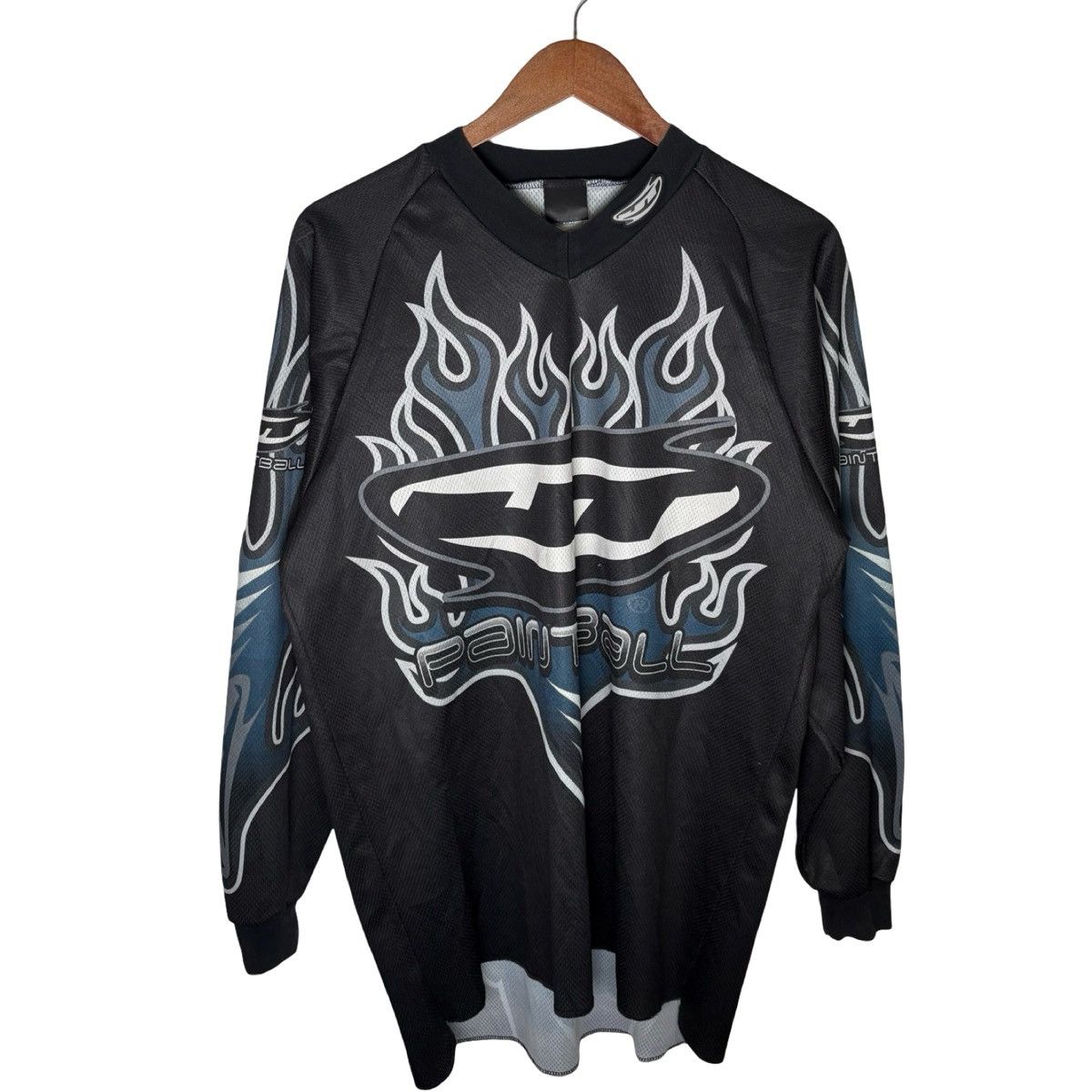 Other Vintage JT Paintball Hotrod Flame Jersey Mens Medium 2002 Size US M / EU 48-50 / 2 - 1 Thumbnail