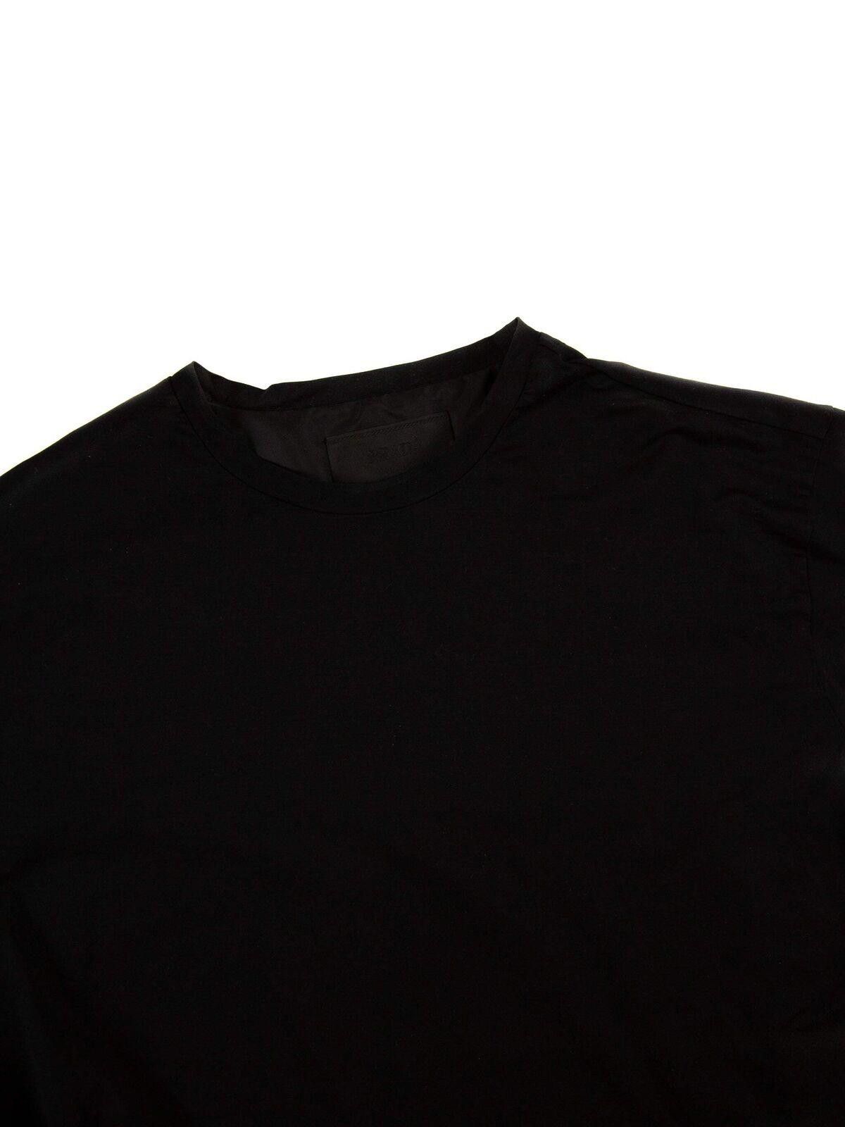 Prada Prada Mens Re-Nylon Black Sleeve Pocket T-Shirt Size US XL / EU 56 / 4 - 3 Thumbnail
