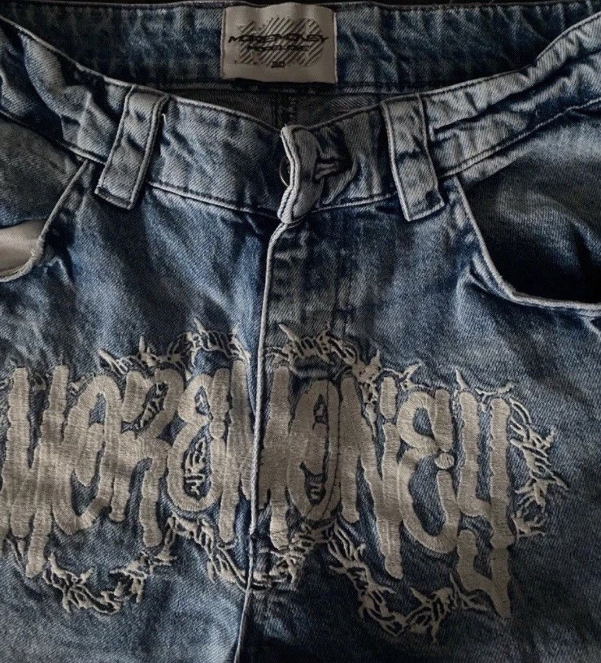 Other Moremoneymorelove baggy jeans Size 26" / US 2 / IT 38 - 2 Thumbnail