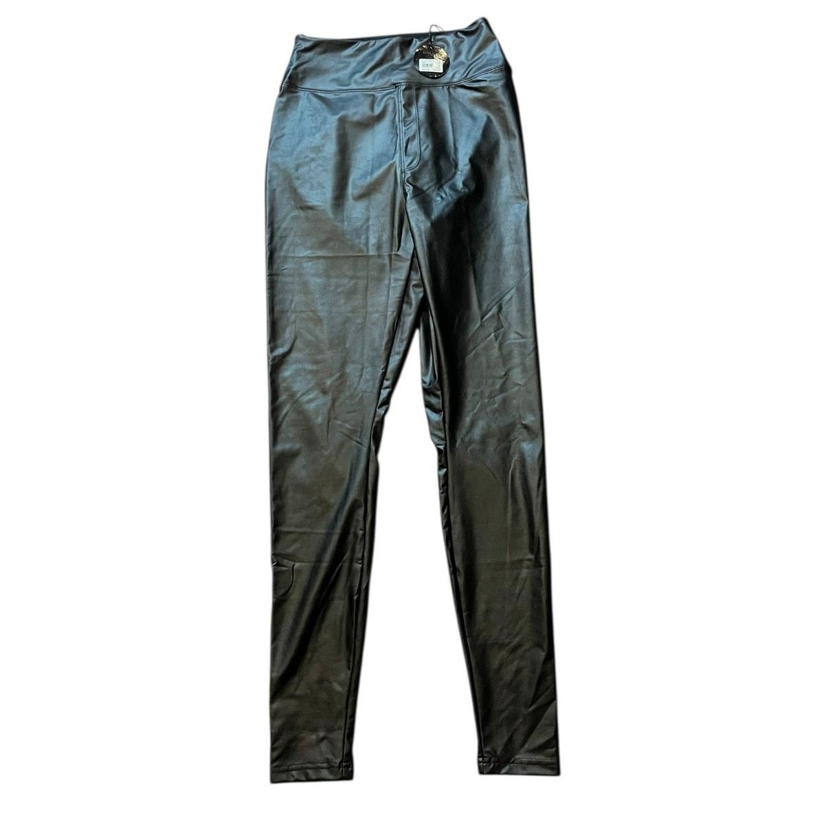 American Eagle Outfitters Offline by Aerie Faux Leather Leggings Size M Black HR Size 28" / US 6 / IT 42 - 3 Thumbnail