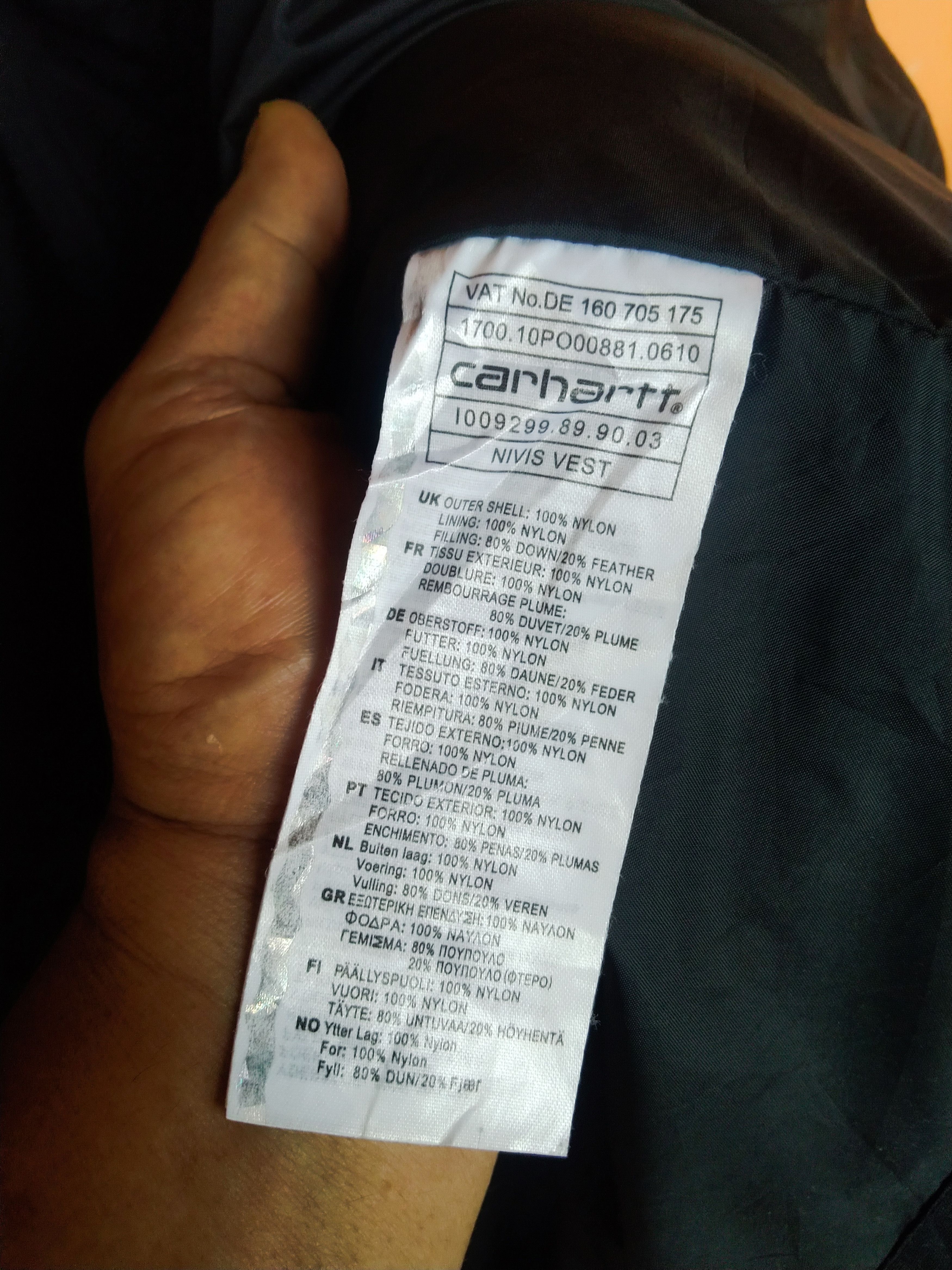 Carhartt × Carhartt Wip Carhartt Wip Vest Size US M / EU 48-50 / 2 - 12 Thumbnail