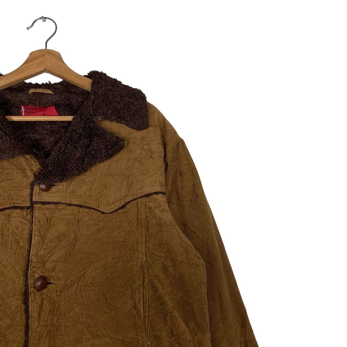 Levi's LEVIS Red Tab Sherpa Lined Corduroy Jacket #0022-C2 Size US L / EU 52-54 / 3 - 6 Thumbnail