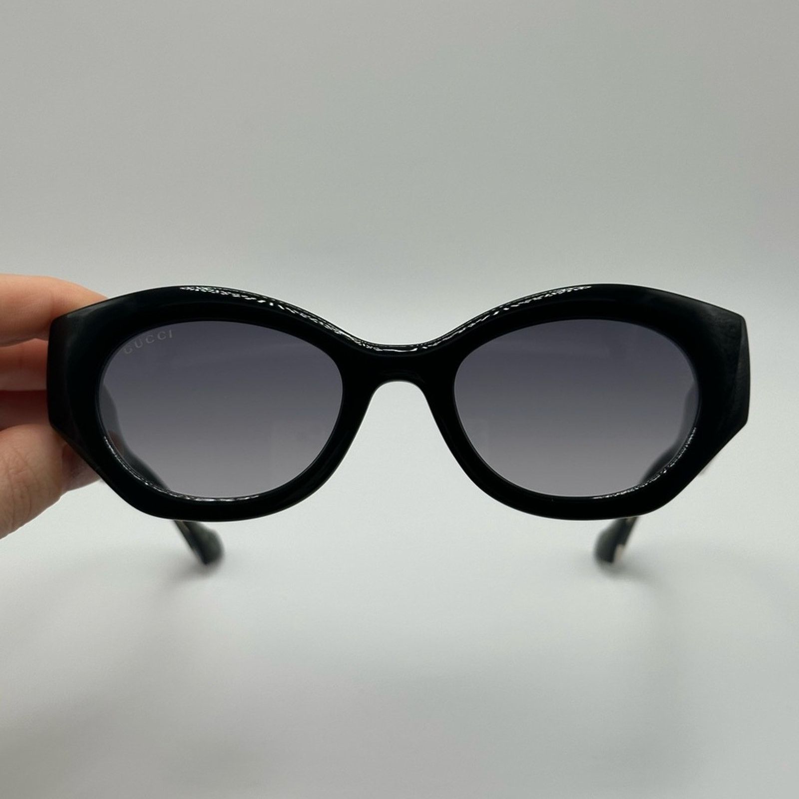 Gucci NEW Gucci Sunglasses GG1553S 001 Black Grey Gradient Women Size ONE SIZE - 3 Thumbnail