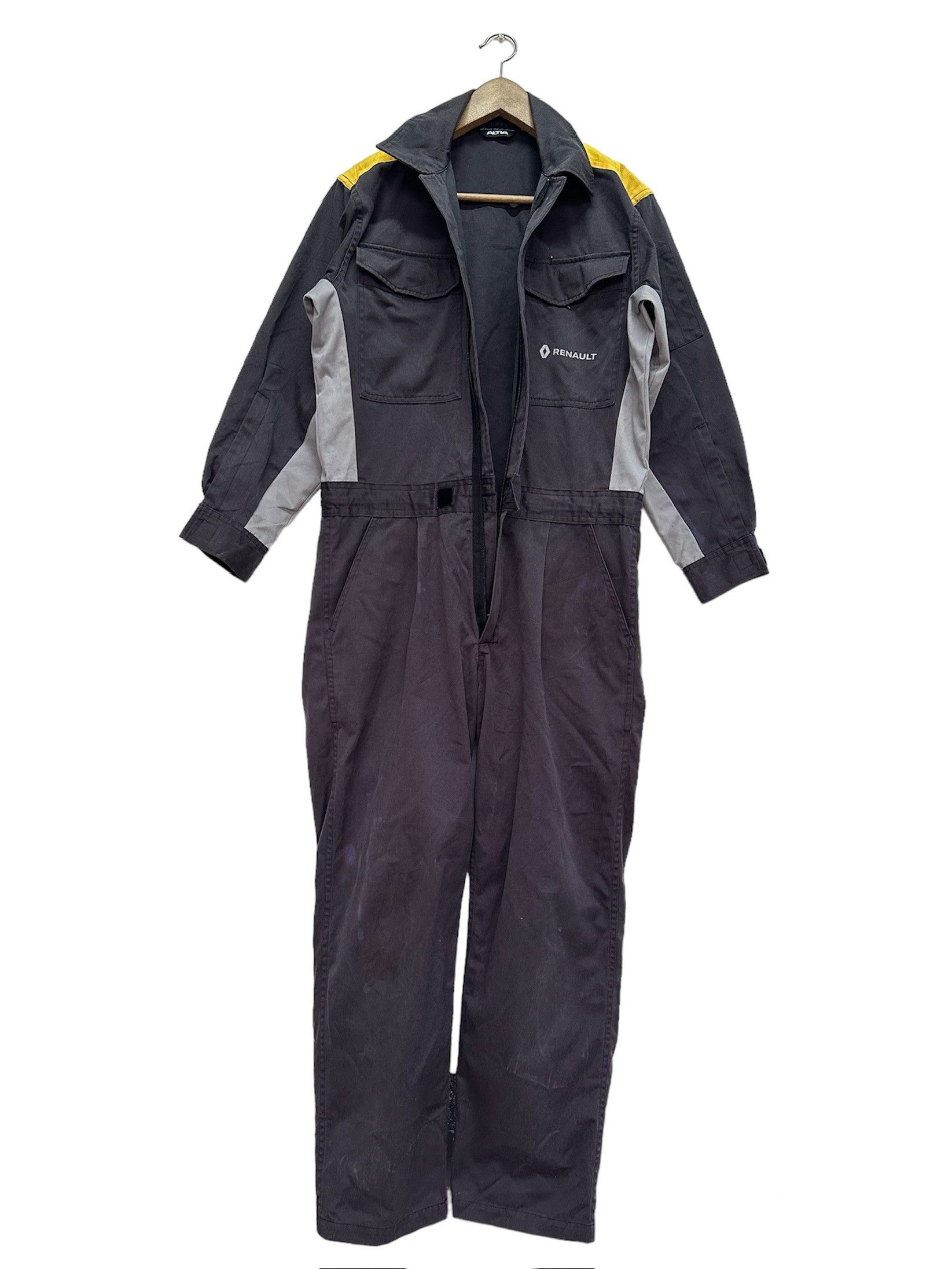 Steal!! Vintage Renault Formula 1 Distressed Coverall
