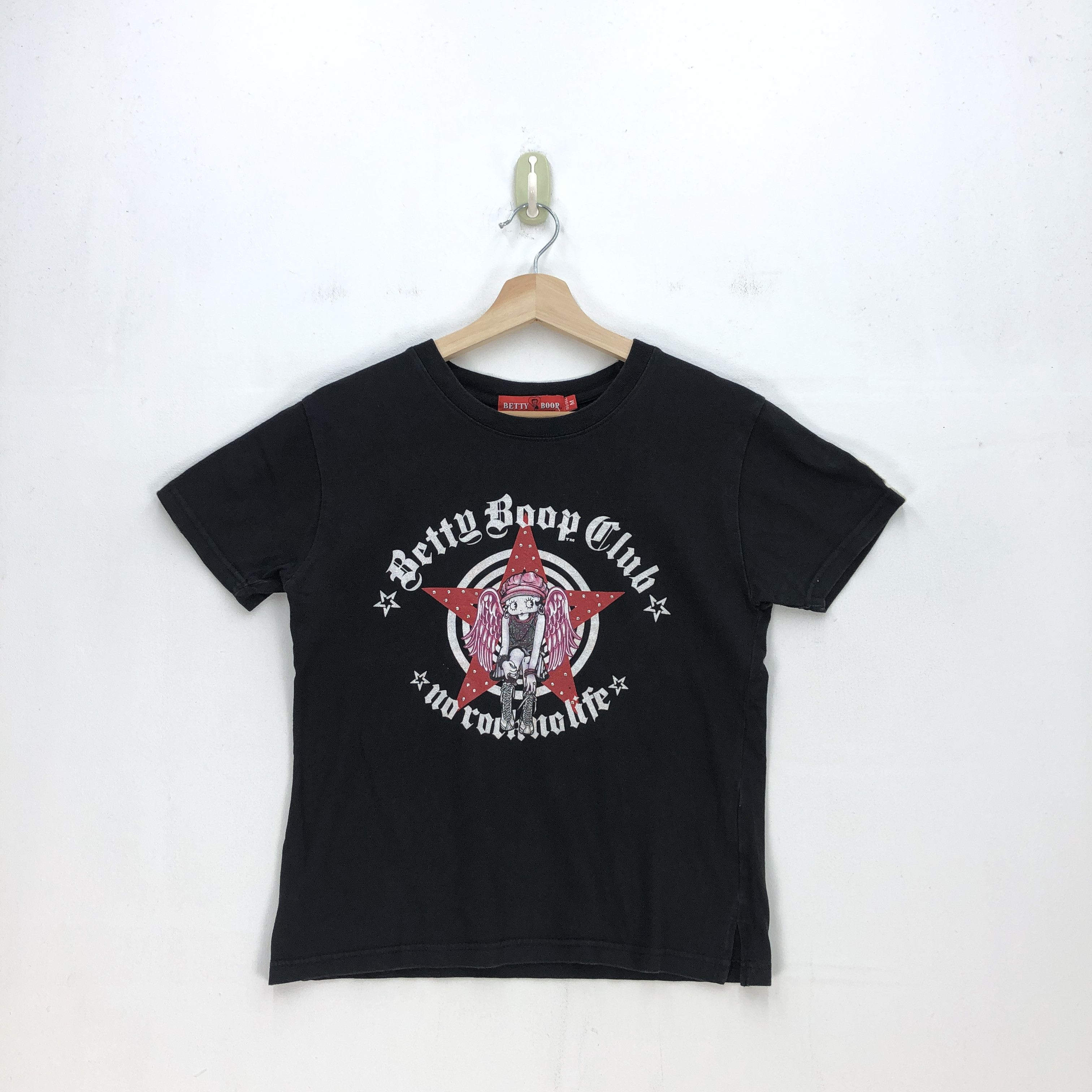 Anime Vintage Y2k Betty Boop T Shirt Anime Cartoon Crewneck Tees Size XS / US 0-2 / IT 36-38 - 1 Thumbnail