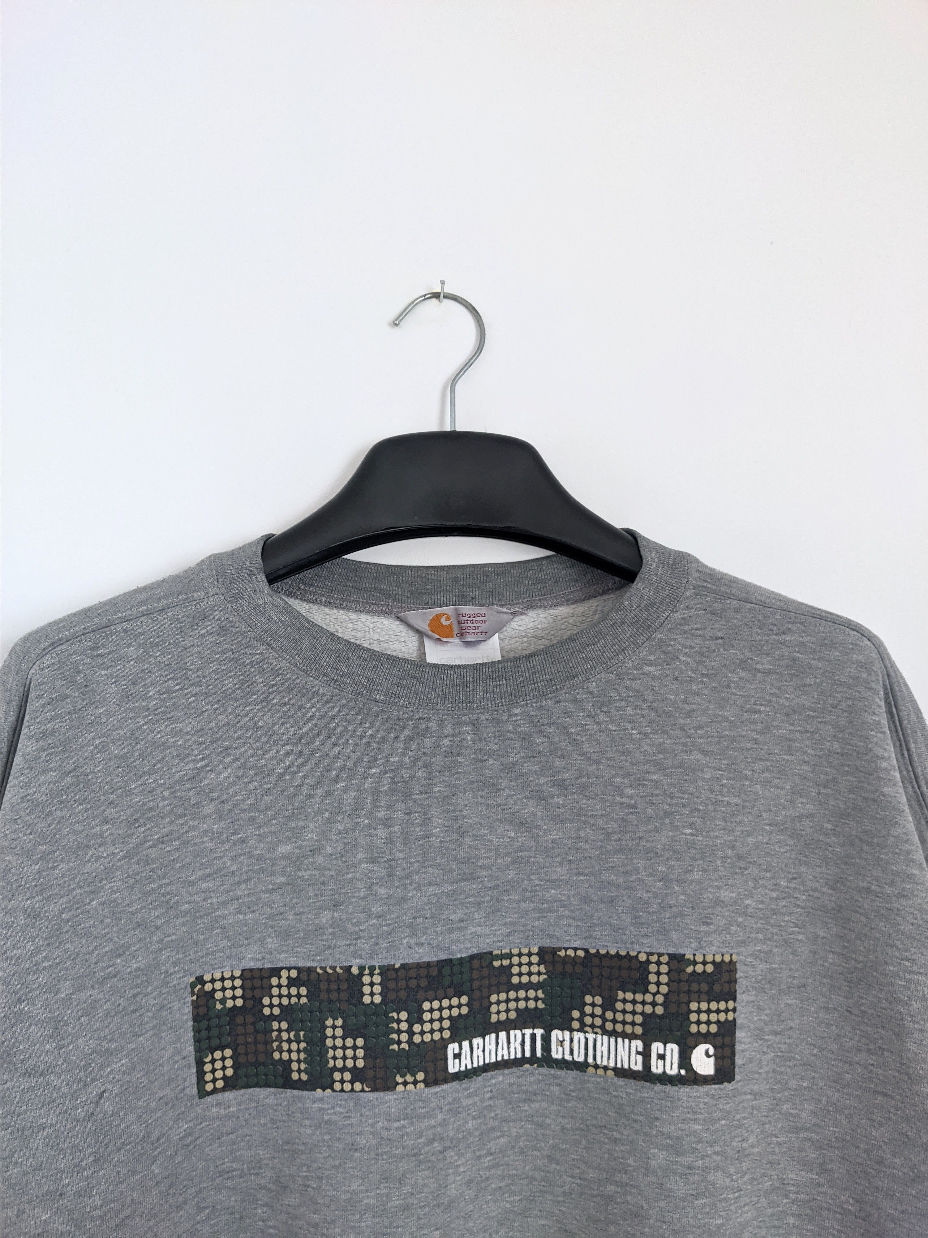 Carhartt Vintage Carhartt sweatshirt big logo y2k Size US XXL / EU 58 / 5 - 2 Thumbnail