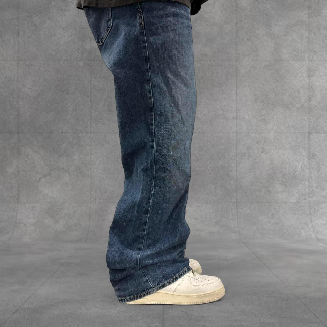 Cremieux Crazy Vintage Y2K 2000s Grunge Baggy Wideleg Cremieux Bootcut Medium Wash Denim Jeans! Size US 36 / EU 52 - 2 Thumbnail