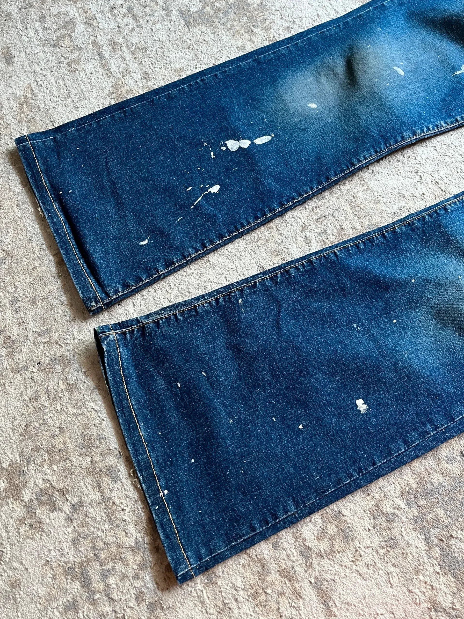 Levi's Levi’s 584 07 Flared Denim Women’s 2004 Y2K Rare Paint Size 28" / US 6 / IT 42 - 11 Thumbnail