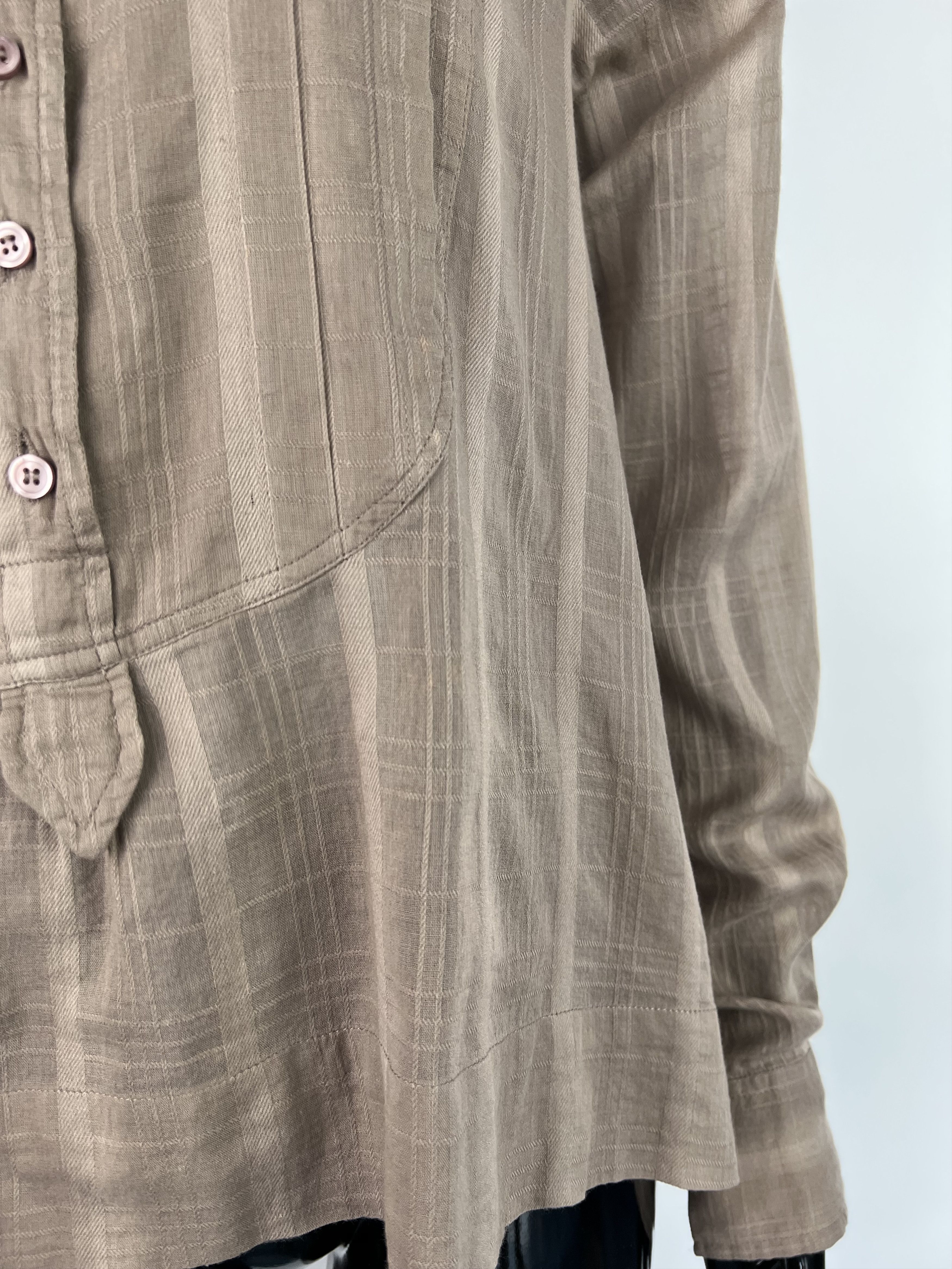 Isabel Marant × Isabel Marant Etoile Isabel Marant Etoile Cotton Button Shirt Blouse Size 2 Size M / US 6-8 / IT 42-44 - 7 Thumbnail