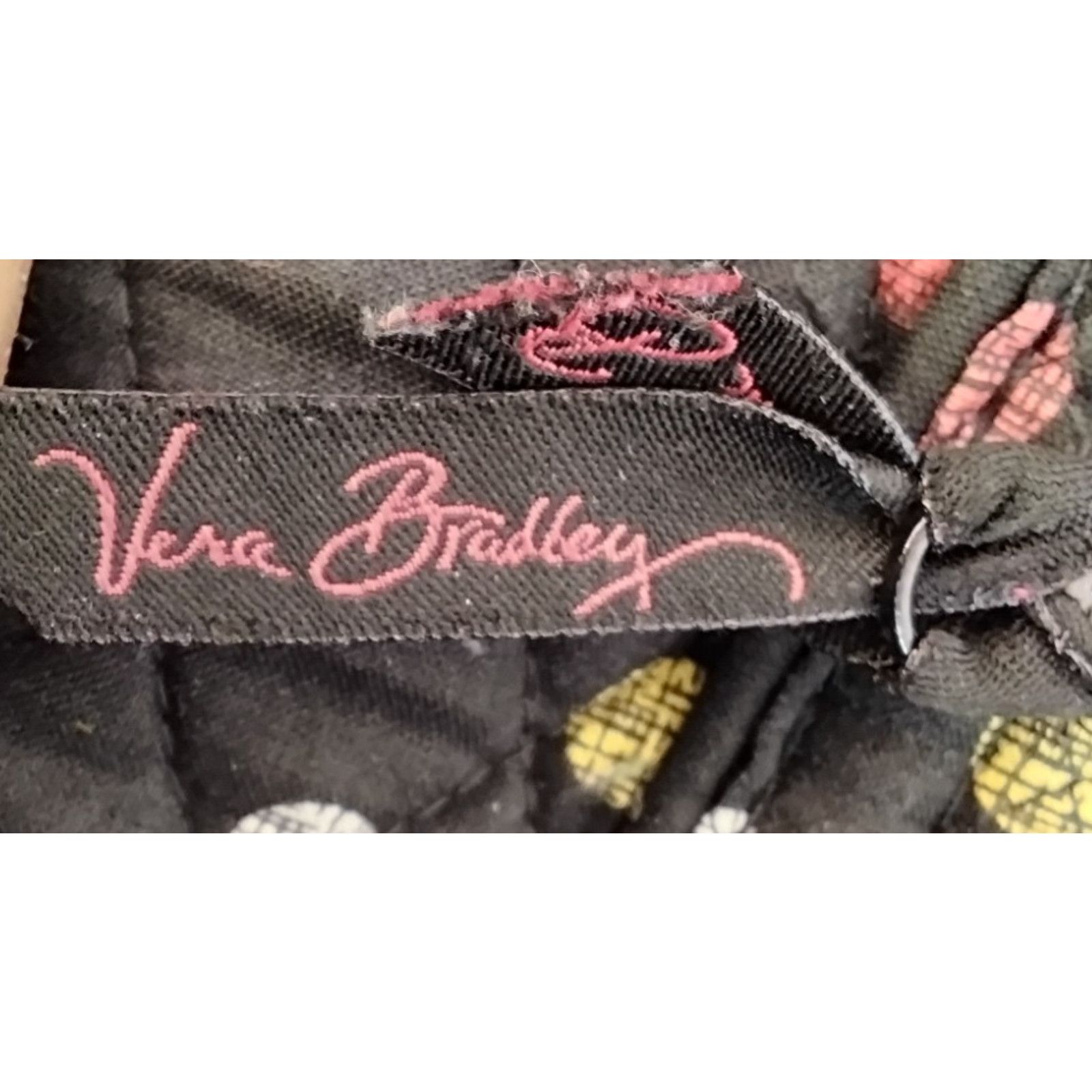 Vera Bradley Vera Bradley Tote Bag Work Shoulder Bag Black Havana Dots Size ONE SIZE - 11 Thumbnail