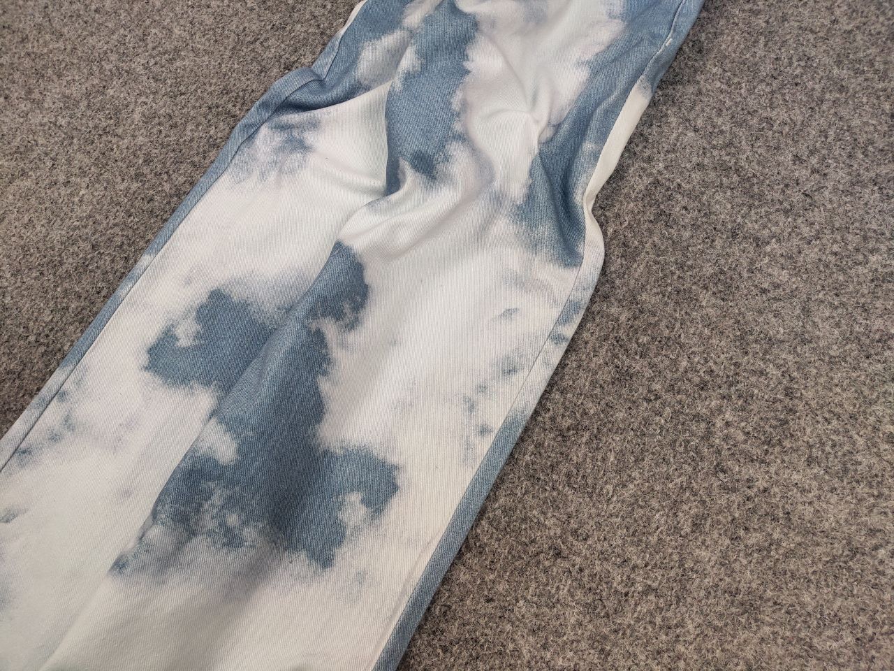 Jaded London Jaded London Boyfriend Sky Blue Art Denim Jeans Japan Style Size US 29 - 5 Thumbnail