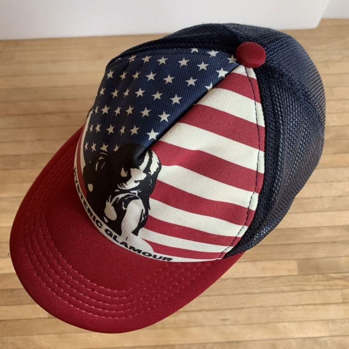 Hysteric Glamour USA American Flag Hot Sexy Girl trucker hat cap Asap Rocky Size ONE SIZE - 7 Thumbnail