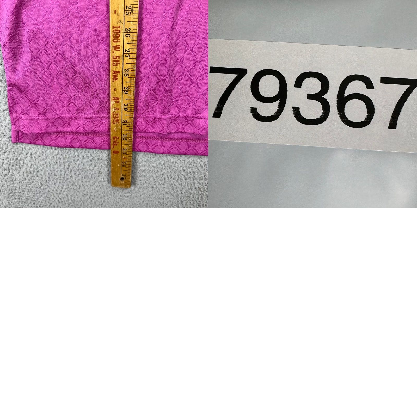 Vintage Monterey Club Polo Shirt Mens XL Pink Geometric Wicking Dry Swing Golf Rugby NEW Size US XL / EU 56 / 4 - 8 Thumbnail