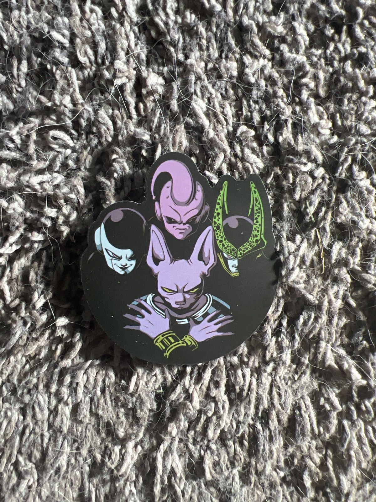 Hypebeast × Vintage Dragon Ball Z Villains Sticker Size ONE SIZE - 1 Thumbnail