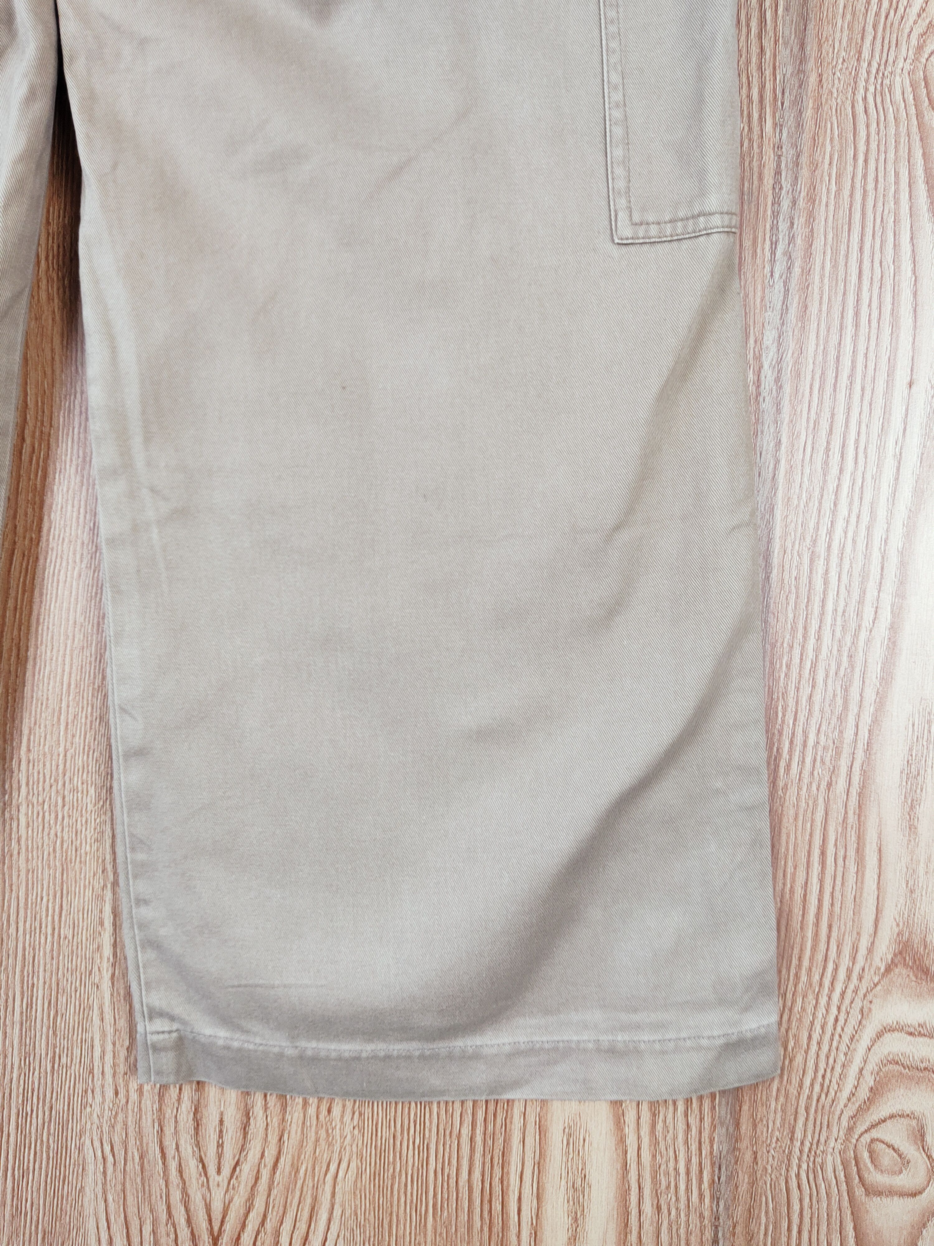 Japanese Brand Rio Sister Division Beige Multipocket Cargo Pants #W458 Size 29" - 12 Thumbnail