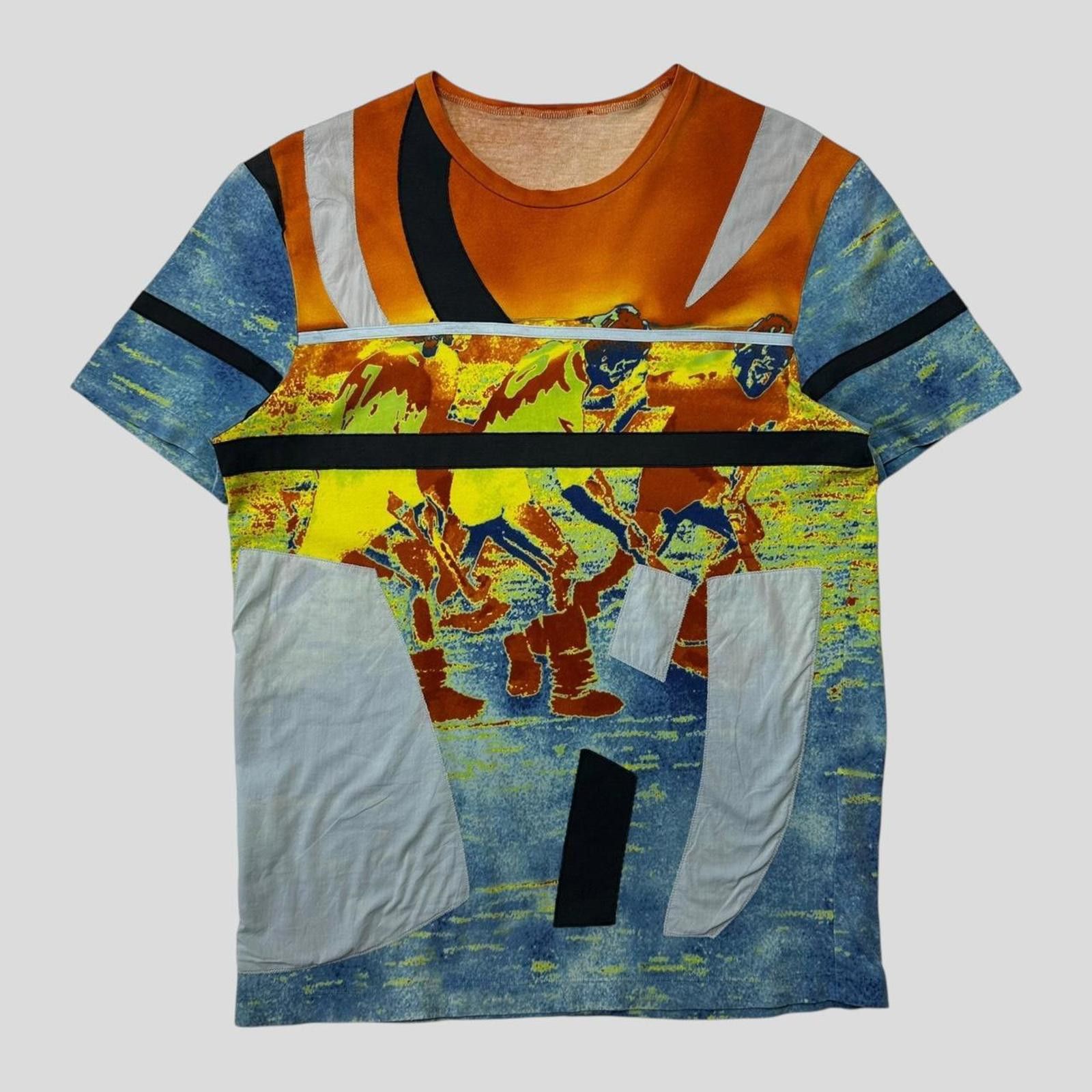 Prada Prada Sport 00’s Thermal Heatmap Patchwork T-shirt - L (M) Size US M / EU 48-50 / 2 - 1 Thumbnail
